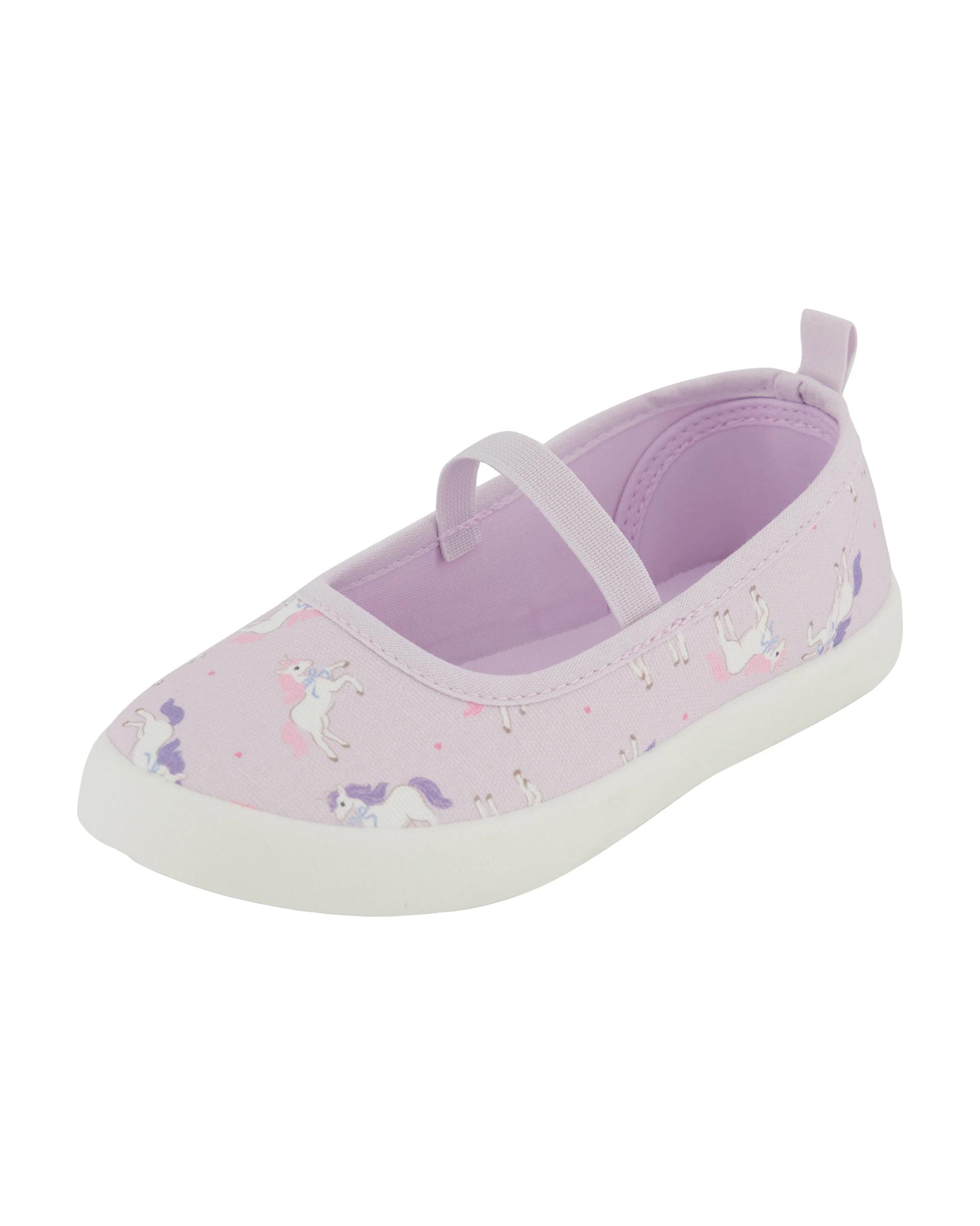 3 Junior Print Canvas Shoes Unicorn, 3 of 5
