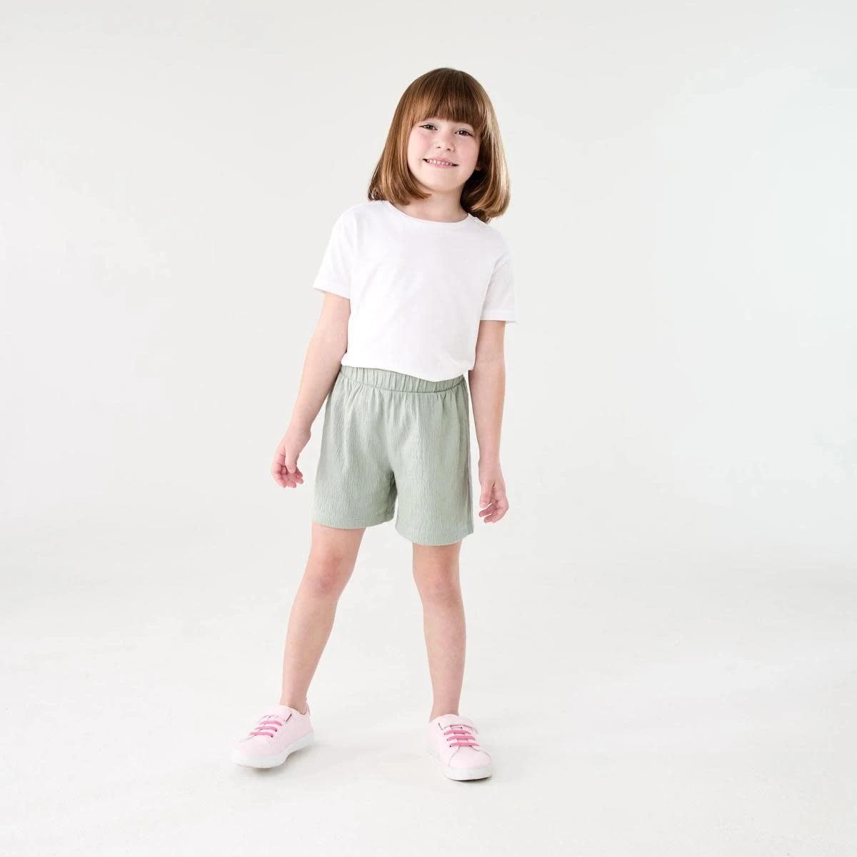 4 Textured Shorts AQUA GREY, 4 of 5