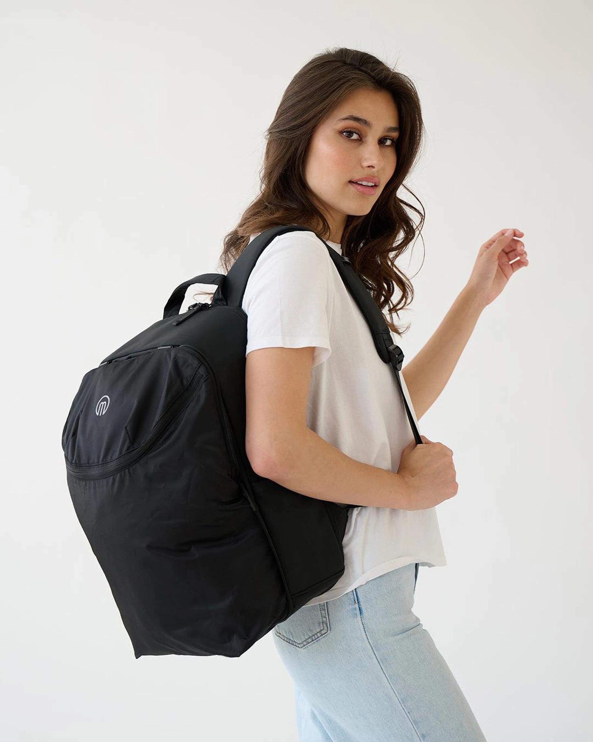 5 MiaMily Expandable Backpack - Midnight Black, 5 of 5