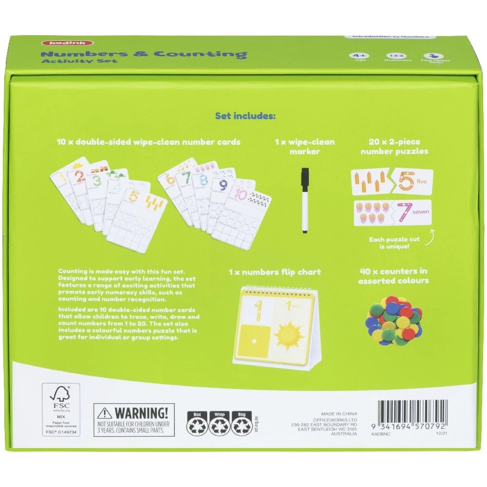 4 Kadink Numbers & Counting Set, 4 of 4