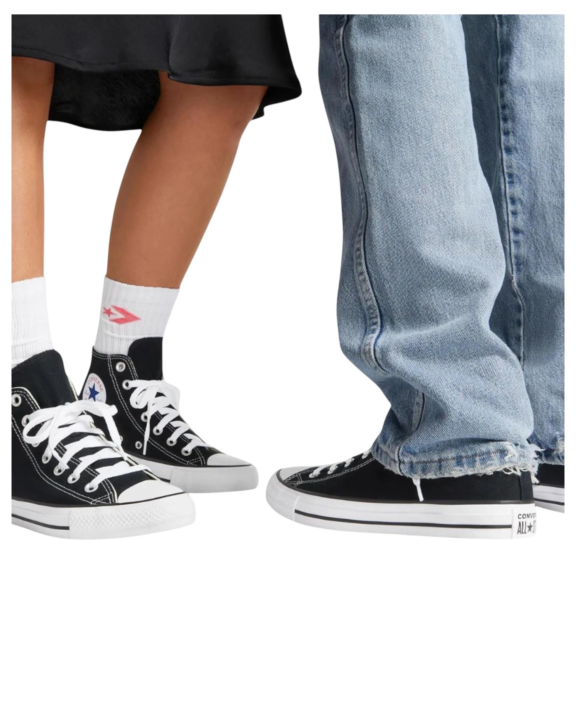 6 Converse Unisex Chuck Taylor All Star Classic High Top Canvas Shoes BLACK, 6 of 9