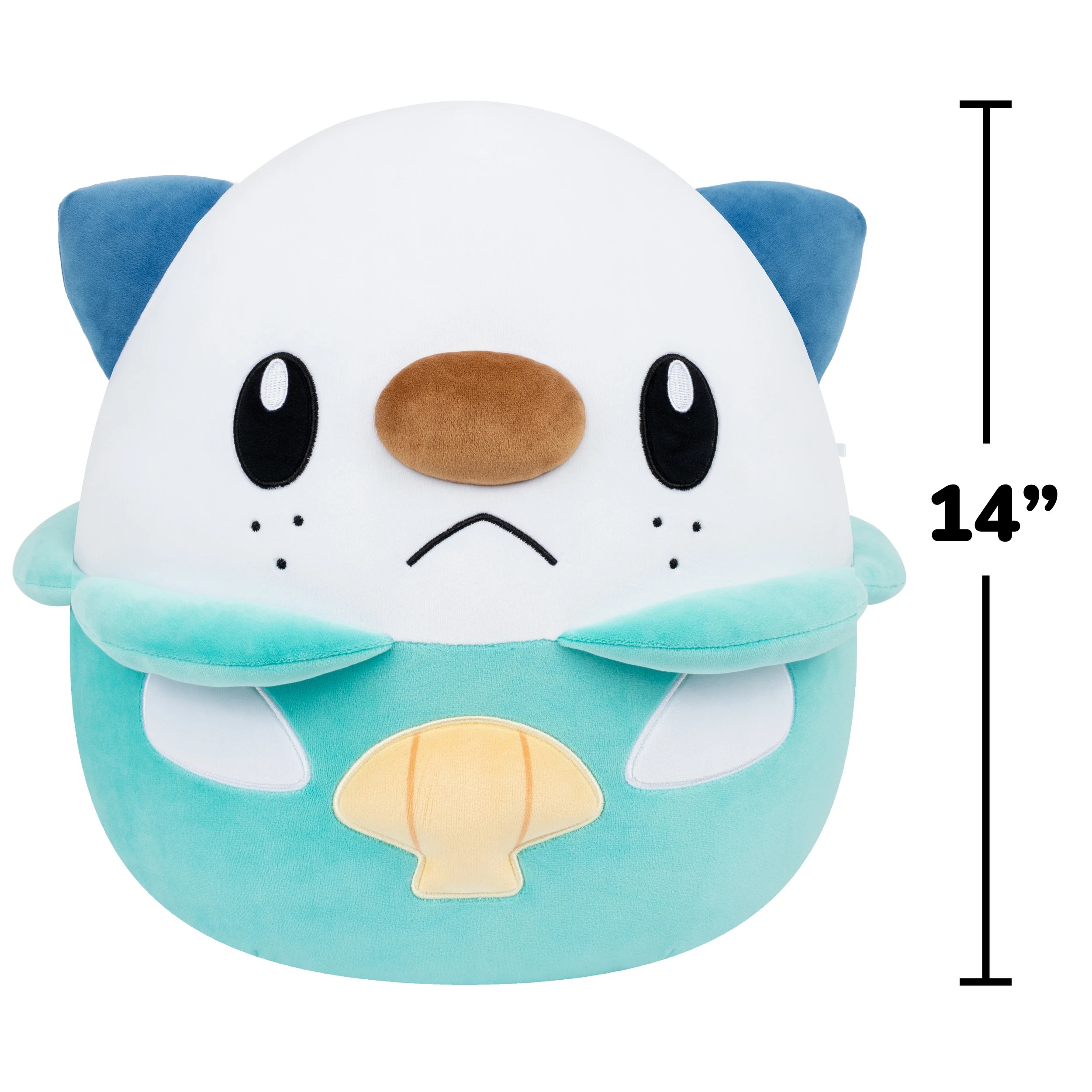 6 35cm Pokemon Squishmallows Oshawott Plush, 6 of 6