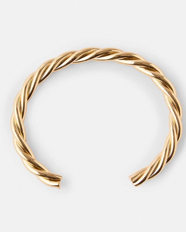 Twist Cuff Bracelet - Gold 