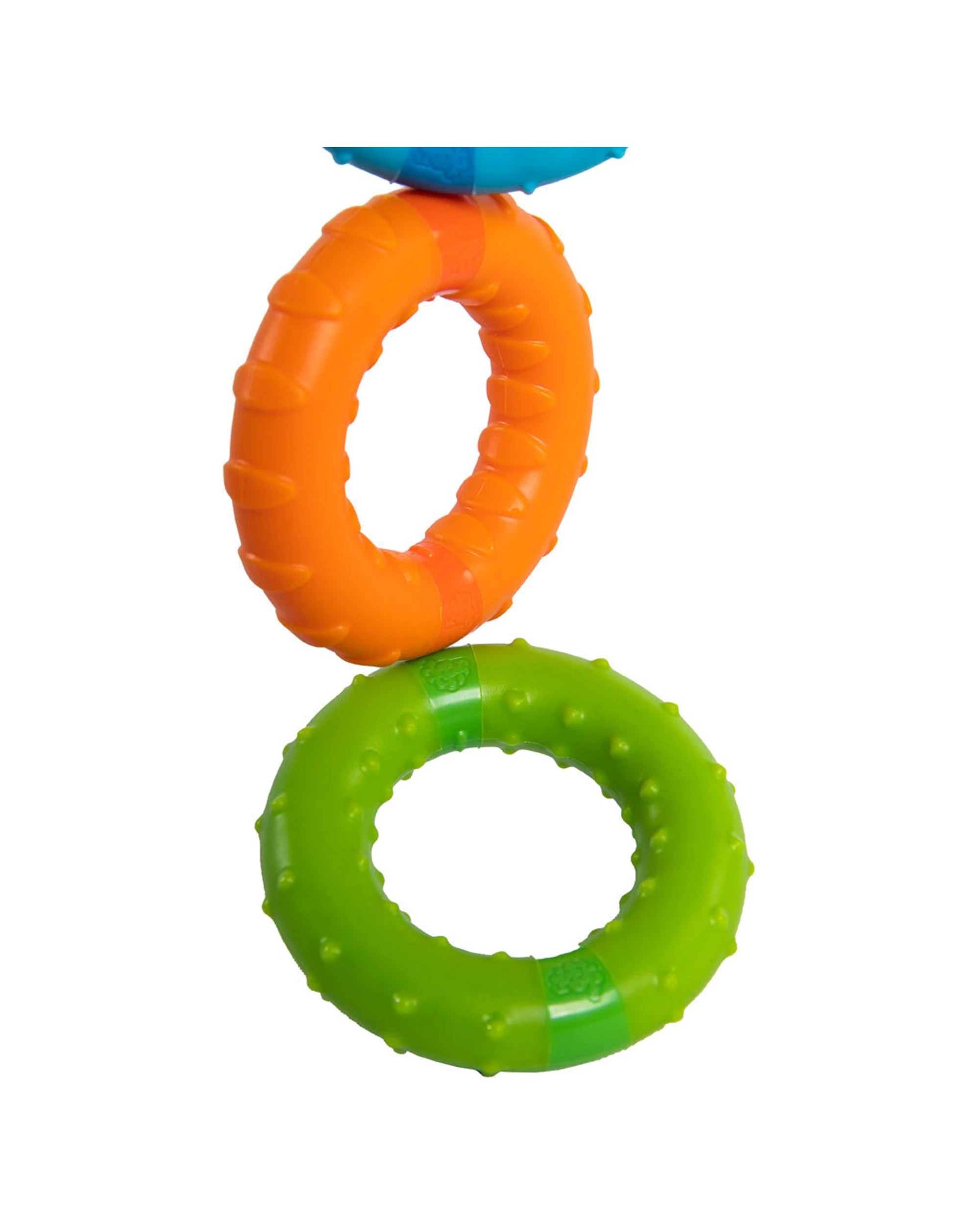 4 Fat Brain Toy Co Silly Rings Toy Set Of 3 Textured Magnetic Sensory Rings - Multi, 4 of 8