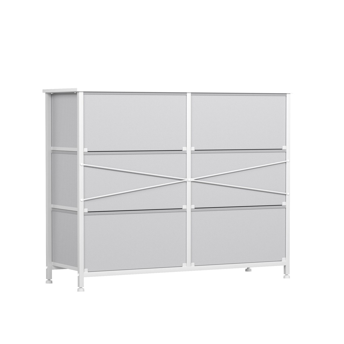 7 Levede Chest Of Drawers - White, 7 of 7