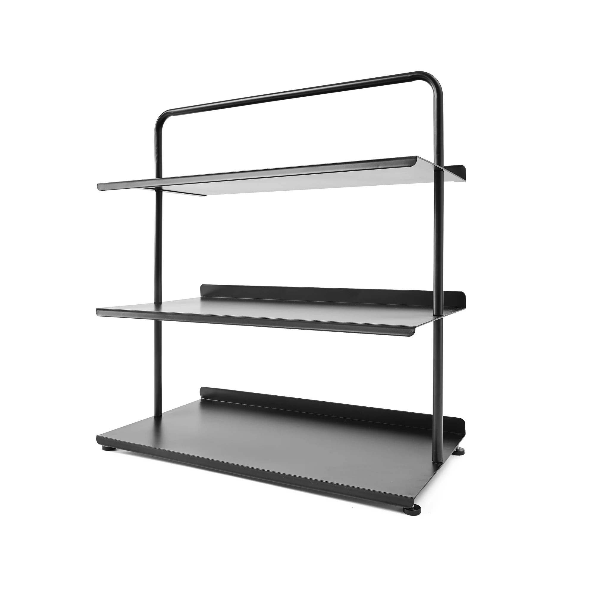 2 3 Tier Black Shoe Rack, 2 of 7
