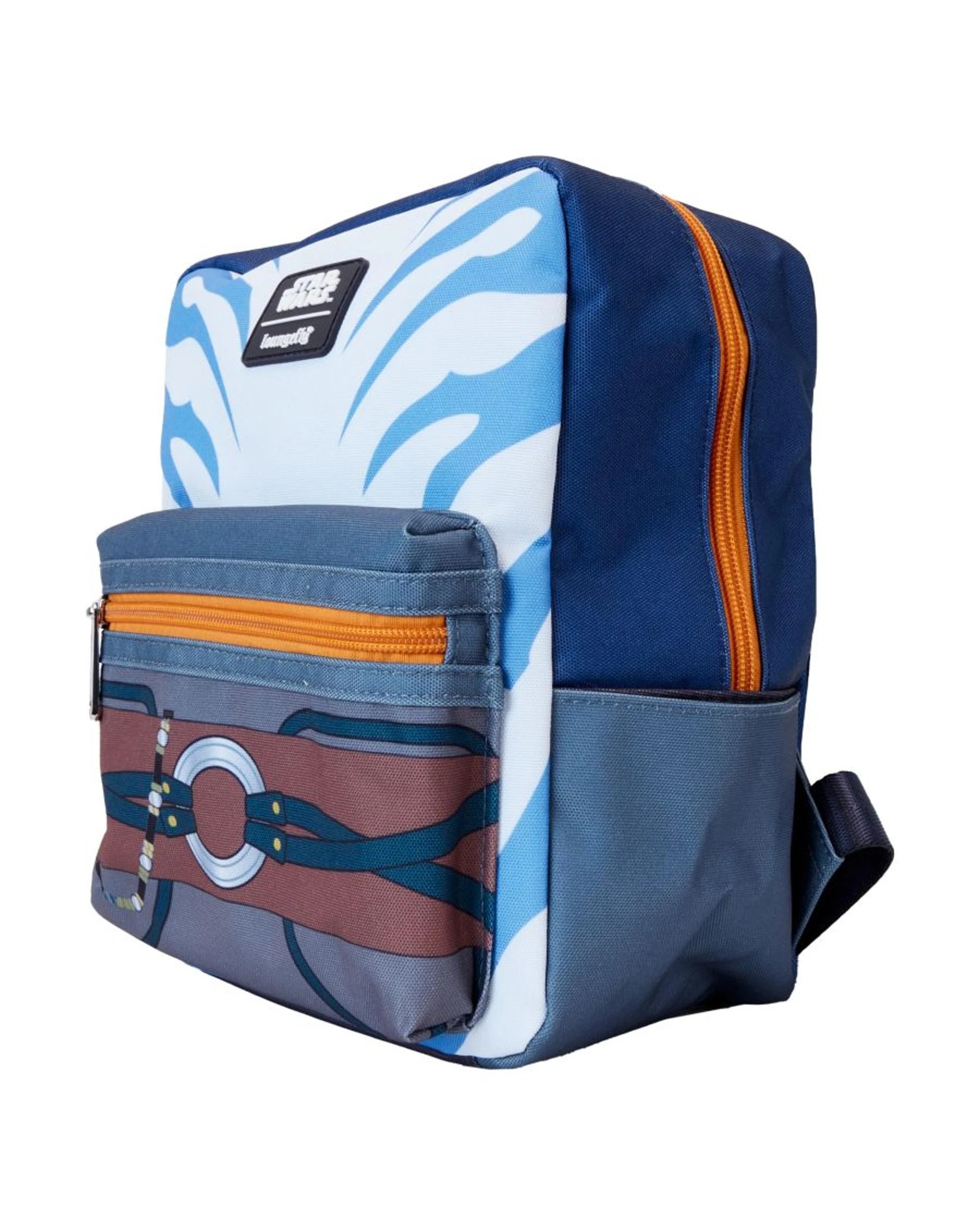 2 Loungefly Star Wars The Mandalorian Ahsoka Nylon Mini Backpack, 2 of 5