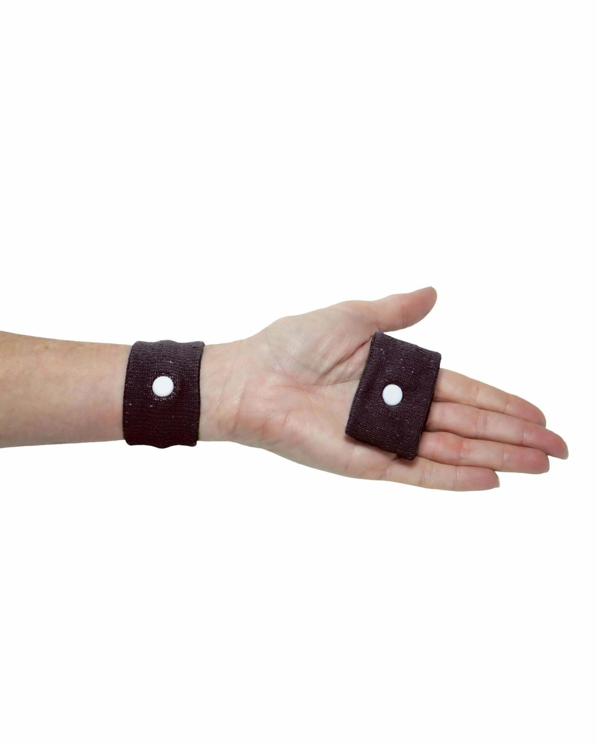 2 Korjo Travel Motion Sickness Wrist Bands 2-Pack - Assorted Colours, 2 of 2