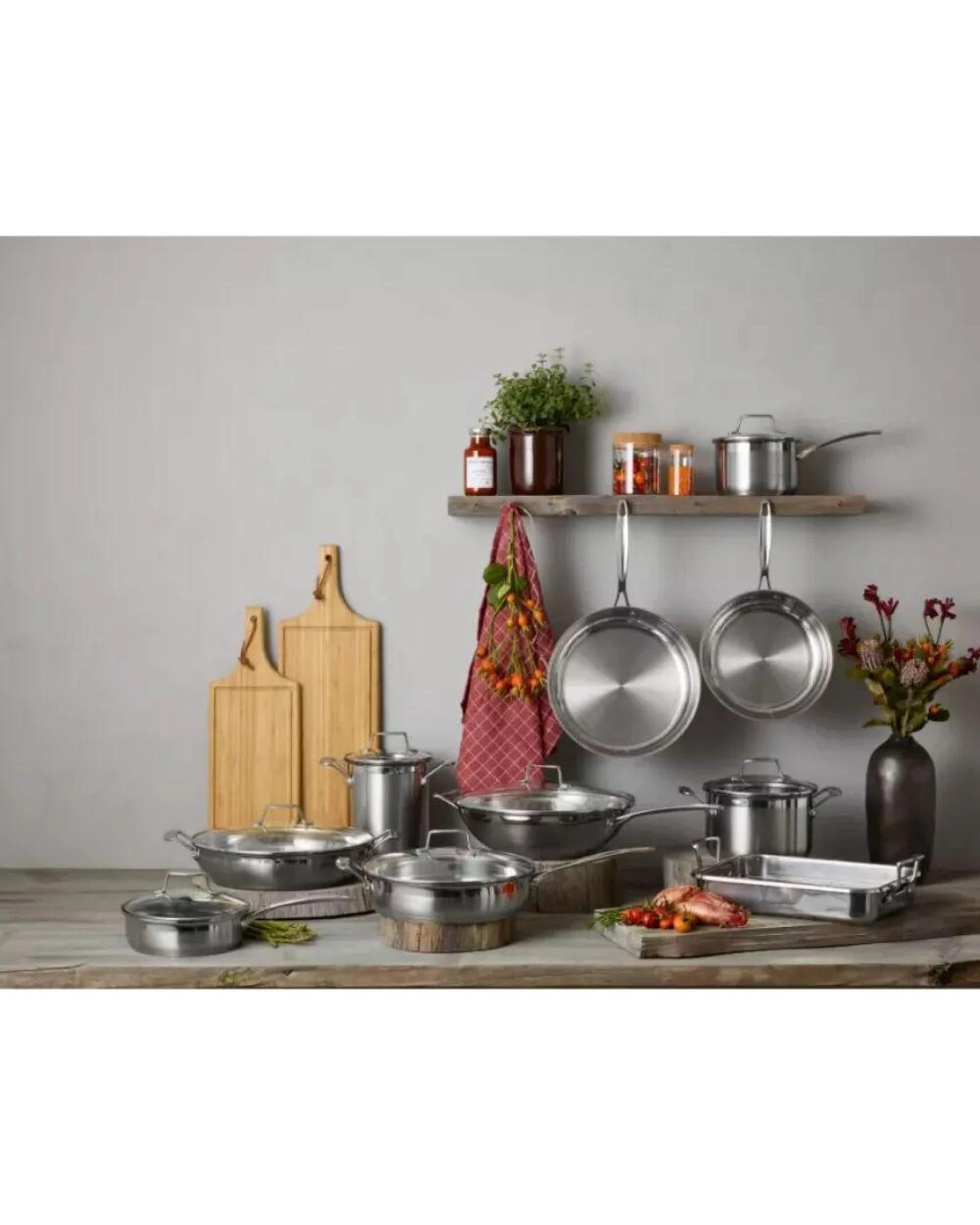 4 Scanpan Impact Stainless Steel Casserole with Lid 24cm  4.8L, 4 of 4