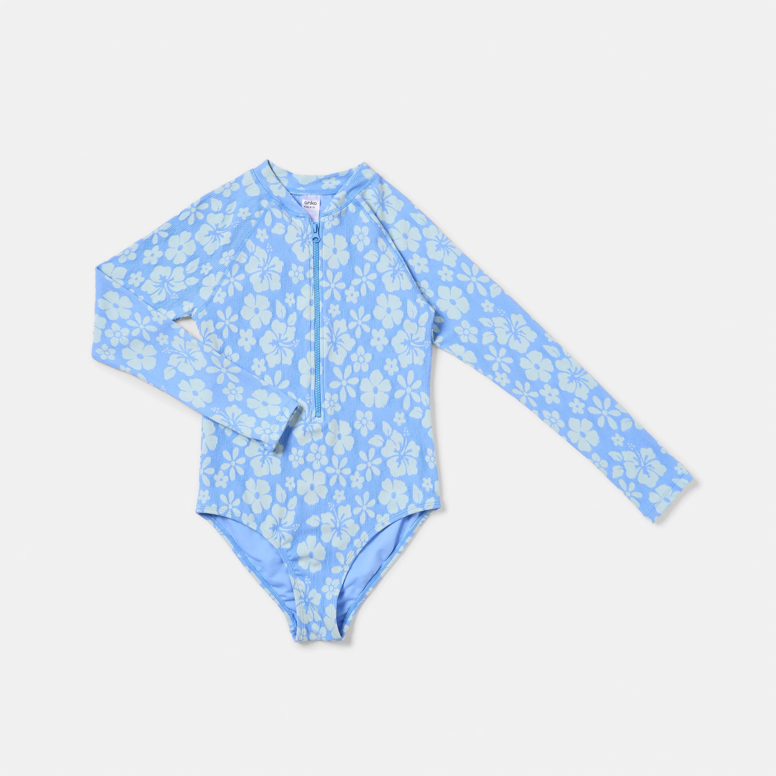 5 Long Sleeve Swimsuit Trpc Flwrs, 5 of 6