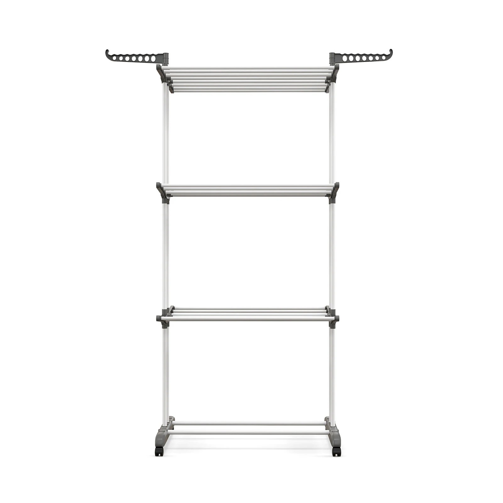 1 Costway 3-Tier Mobile Clothes Drying Rack Folding Clothes Airer Laundry Drying Stand, 1 of 4