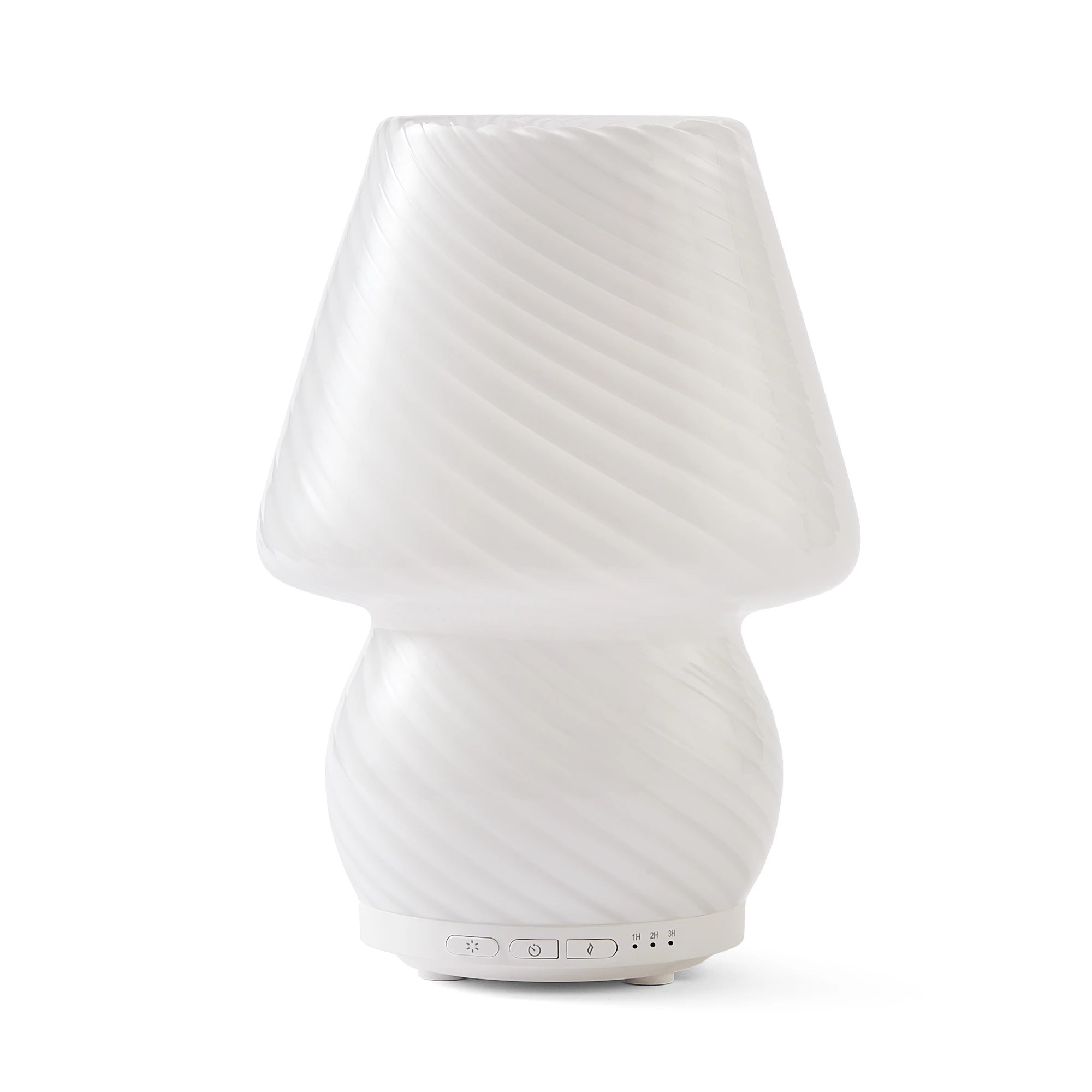 2 Glass Mushroom Swirl Diffuser, 2 of 10