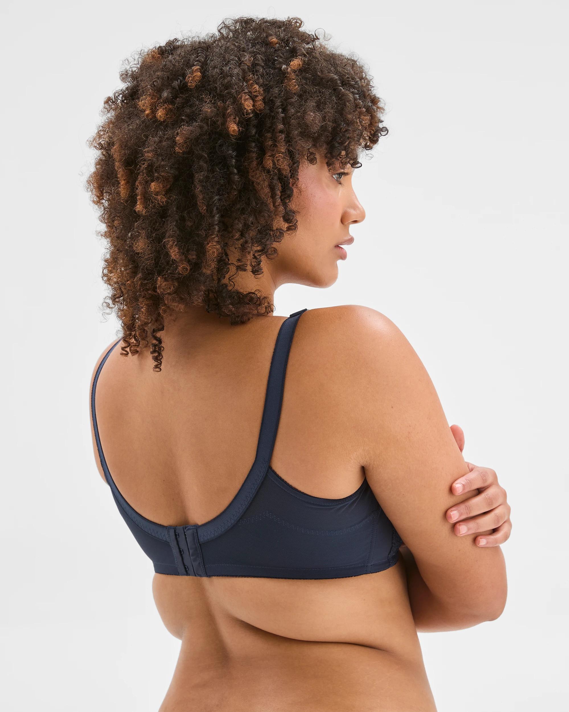 4 Target Plus Size Firm Support Wirefree Bra NAVY BLAZER, 4 of 4