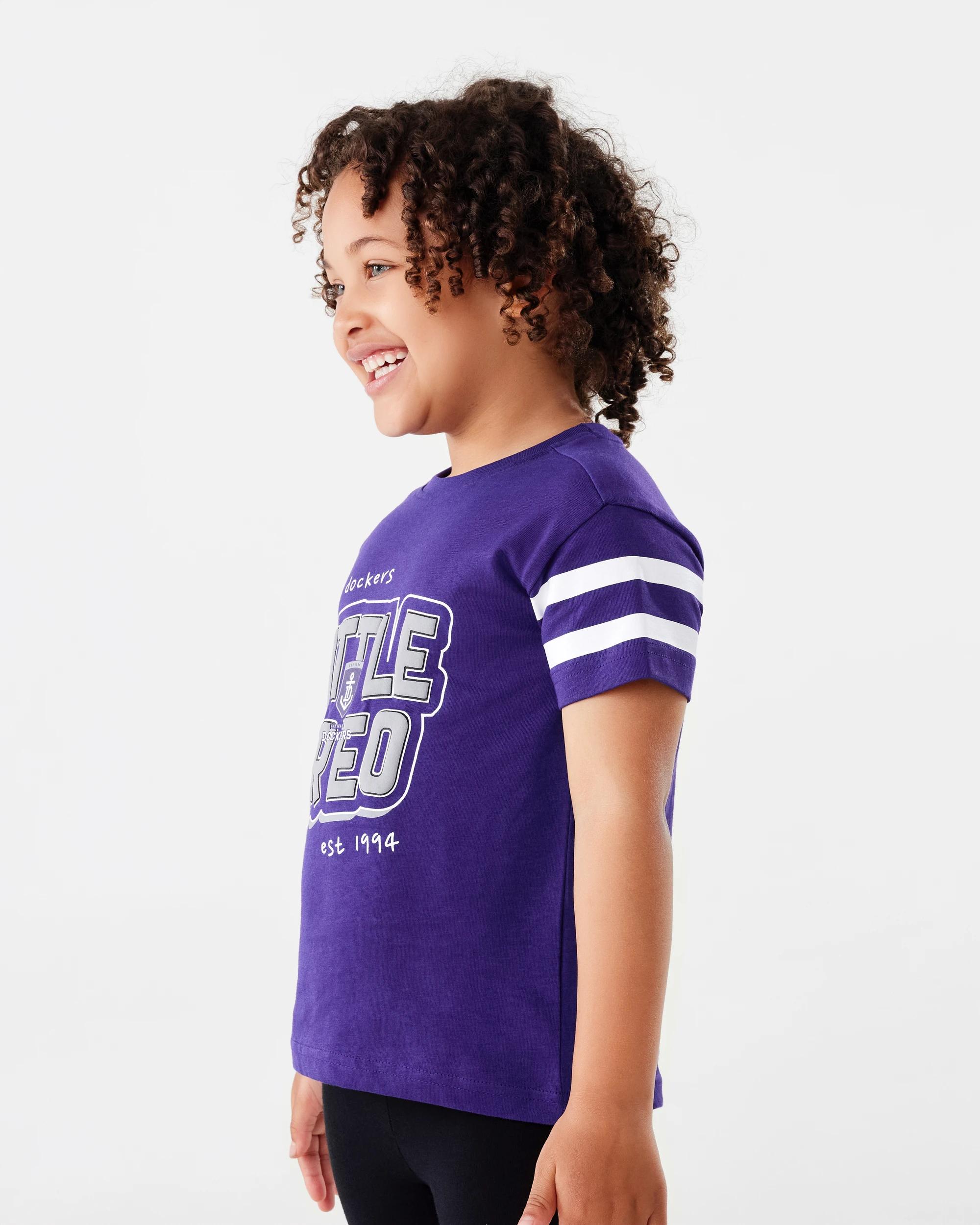 2 AFL Kids Mini T-shirt Fremantle, 2 of 9