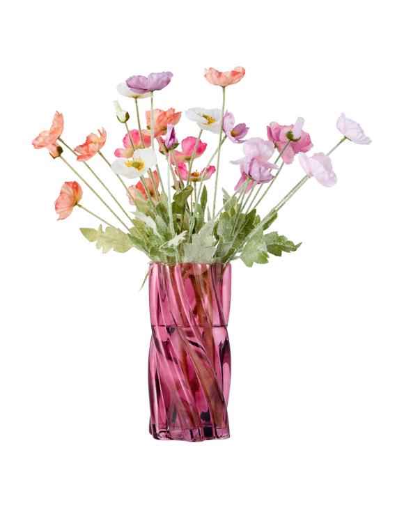 Port Twist Glass Vase