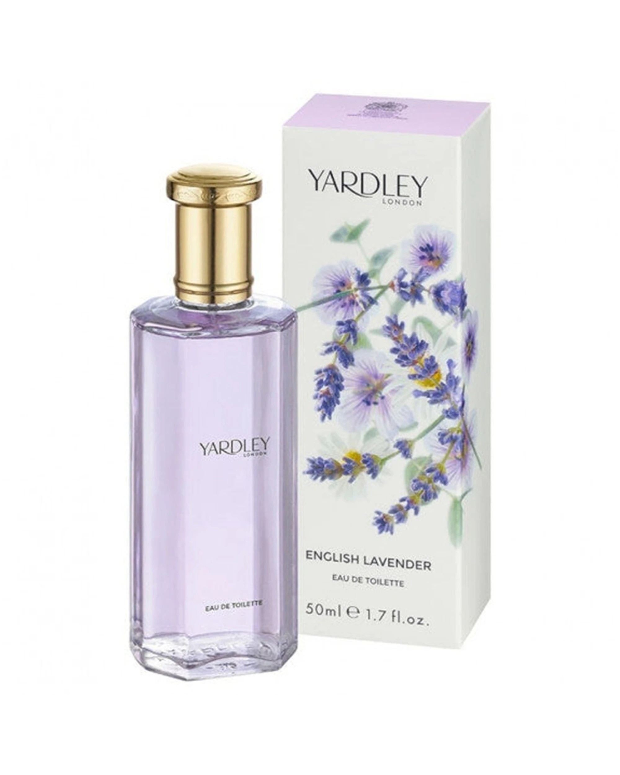 1 Yardley London English Lavender 50ml Eau de Toilette, 1 of 1