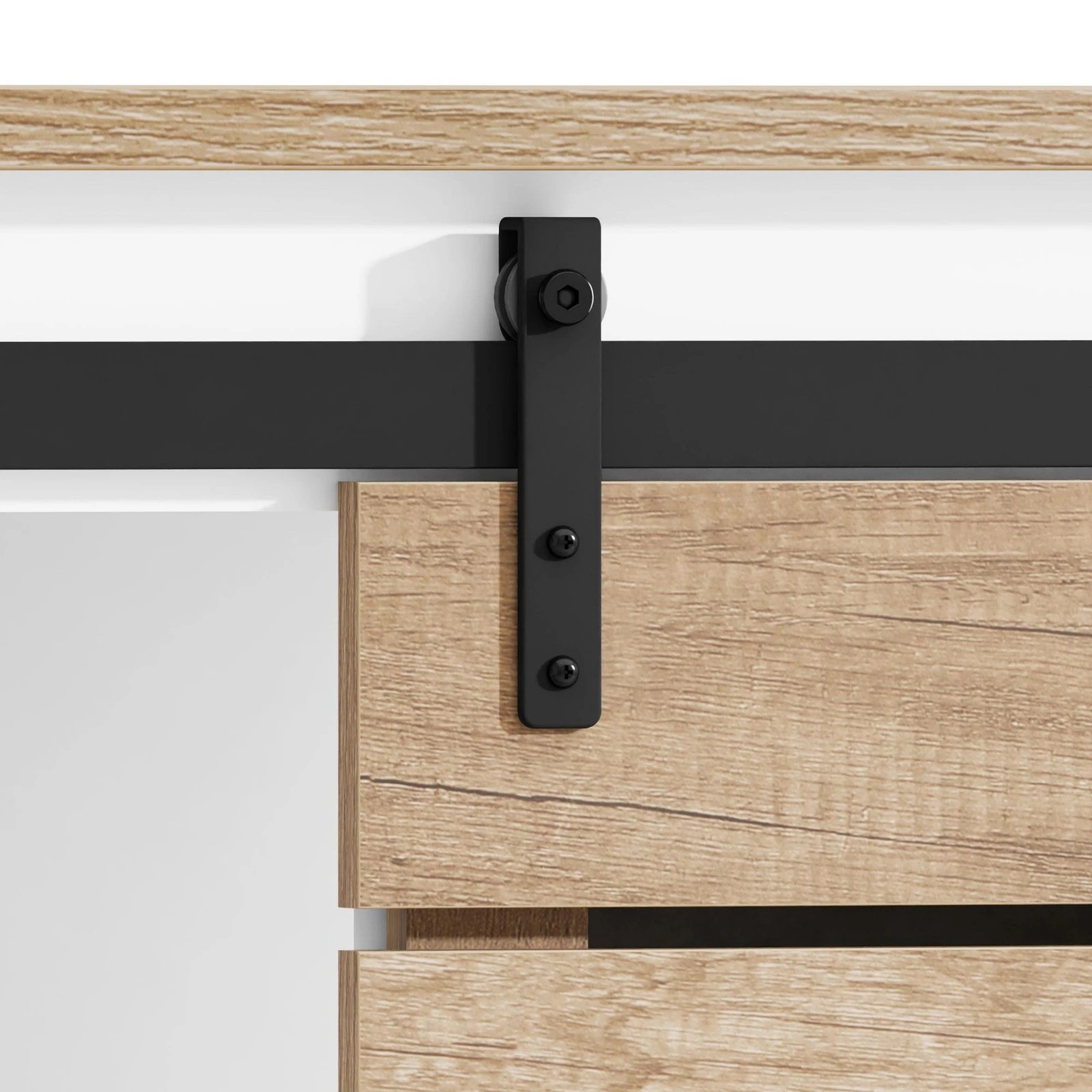 6 Alfordson 2x Buffet Sideboard Cabinet Storage Cupboard Sliding Door Pantry - Assorted, 6 of 9