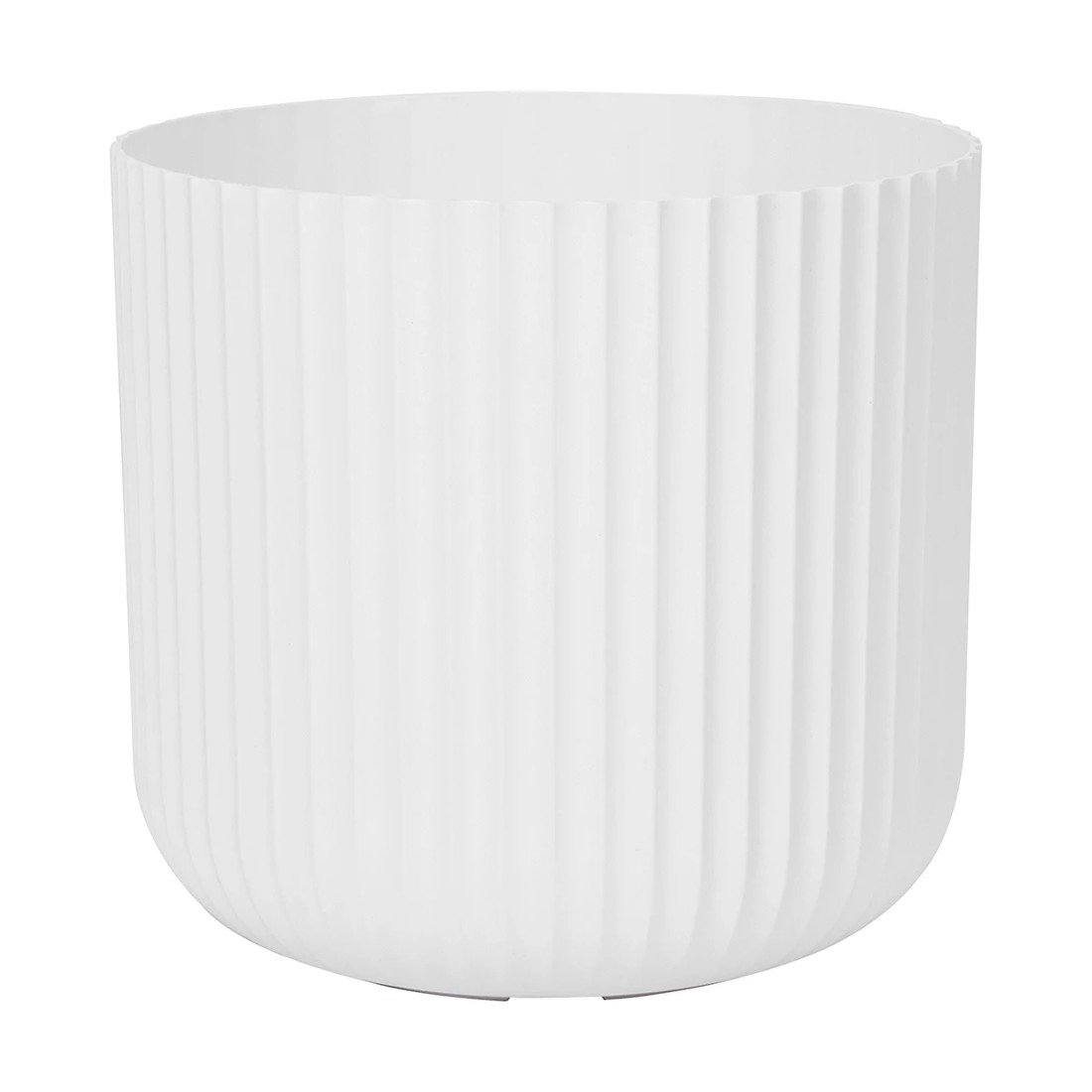 1 30cm Linear Plastic Pot - White, 1 of 5