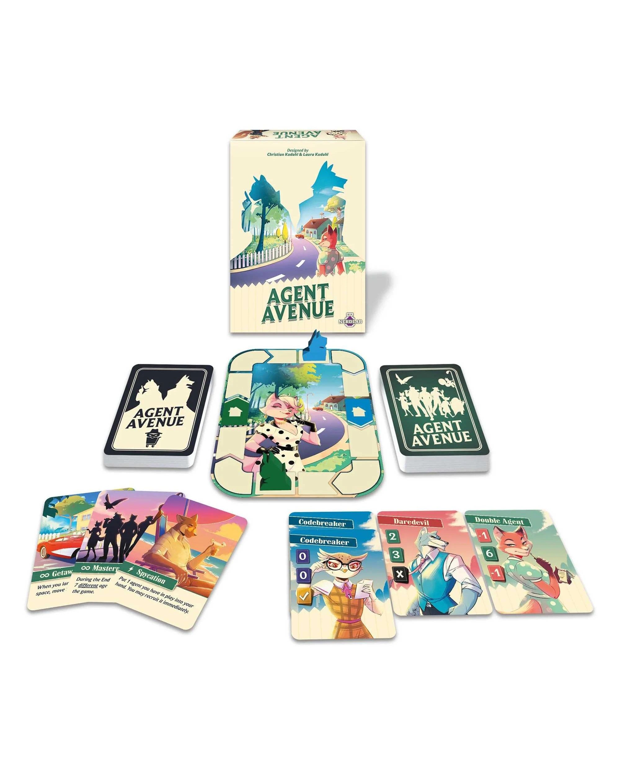 2 Agent Avenue Card Game, 2 of 4