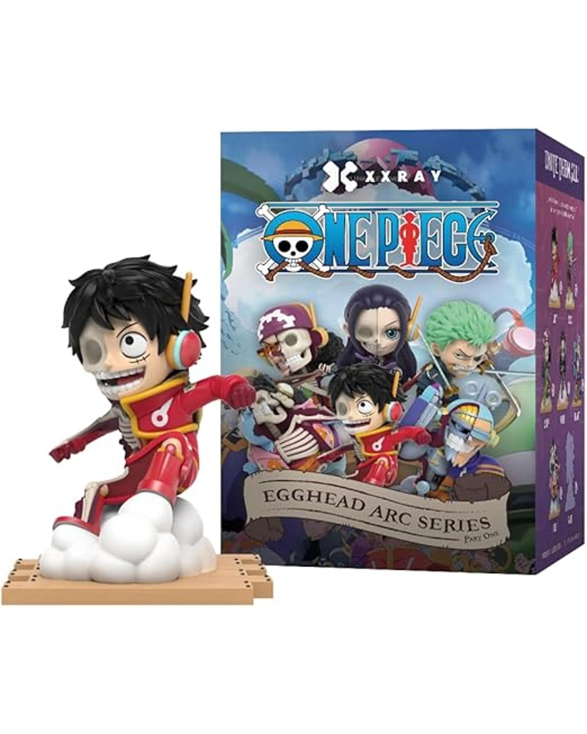 1 MIghty Jaxx Freenys Xxray One Piece Egghead Arc Series Part 1 Edition Blind Box, 1 of 8