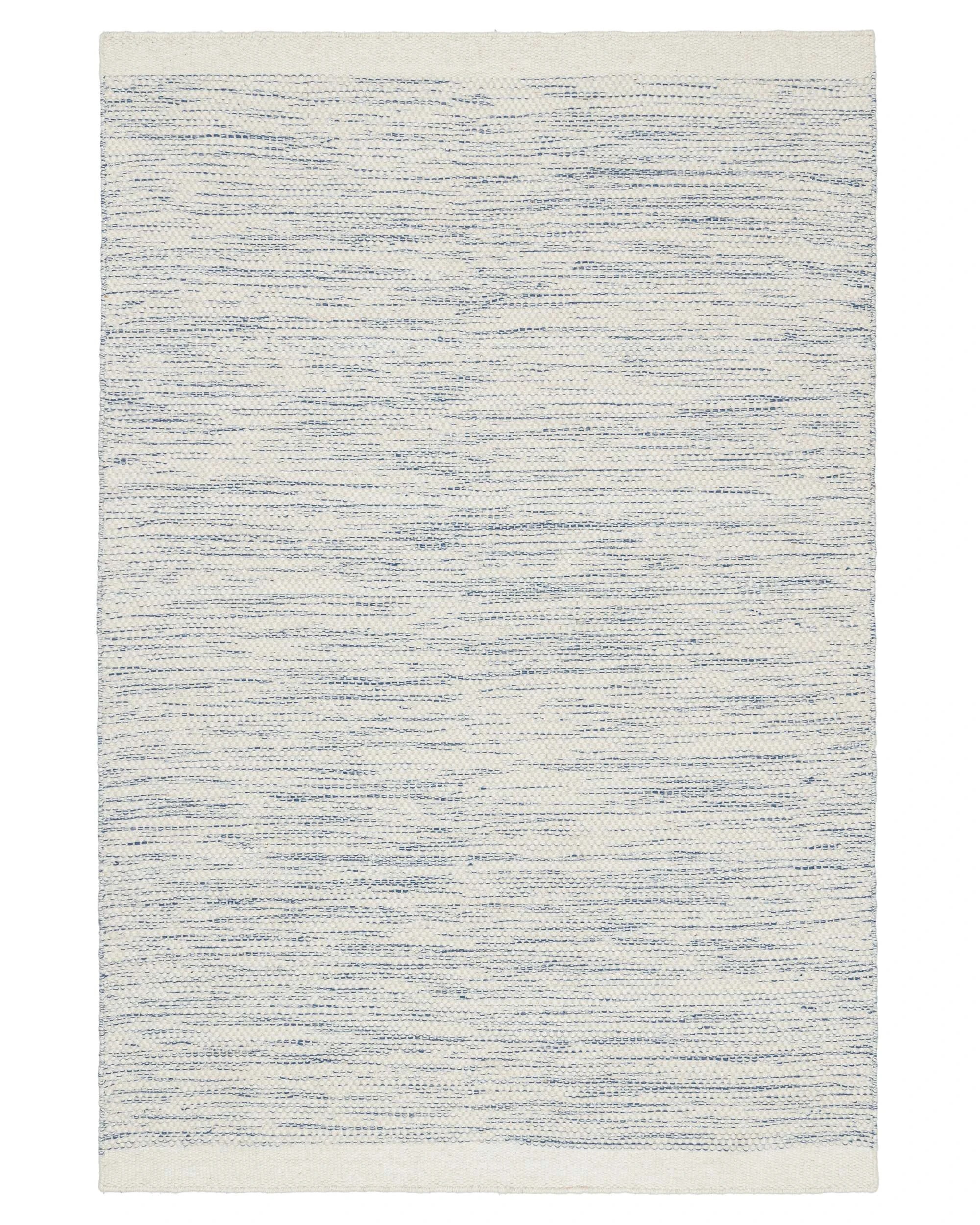 1 Loopsie Evanston Wool Flatweave Rug-230cm x 160cm - Blue, 1 of 7