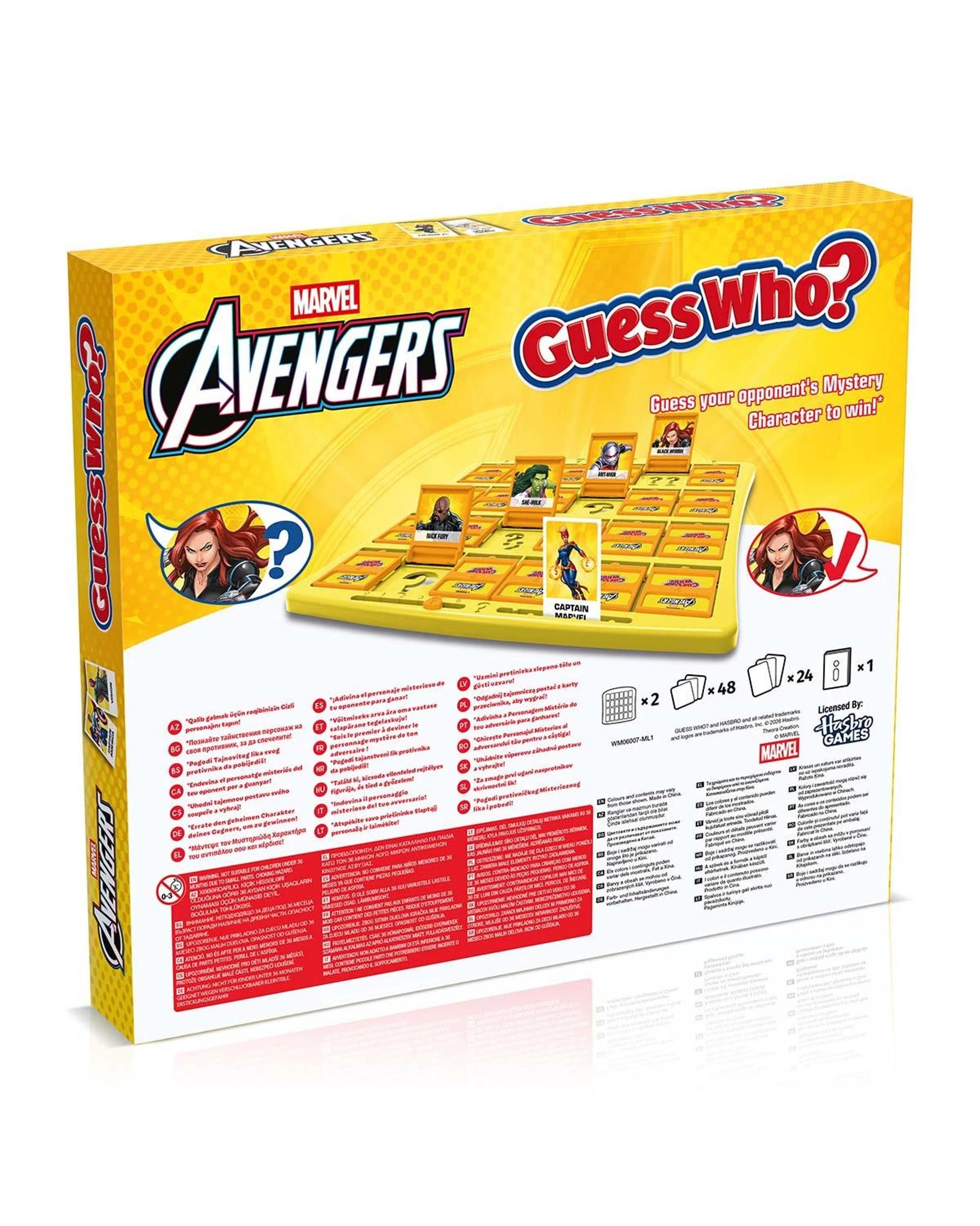 5 Guess Who Marvel Avengers Edition, 5 of 5