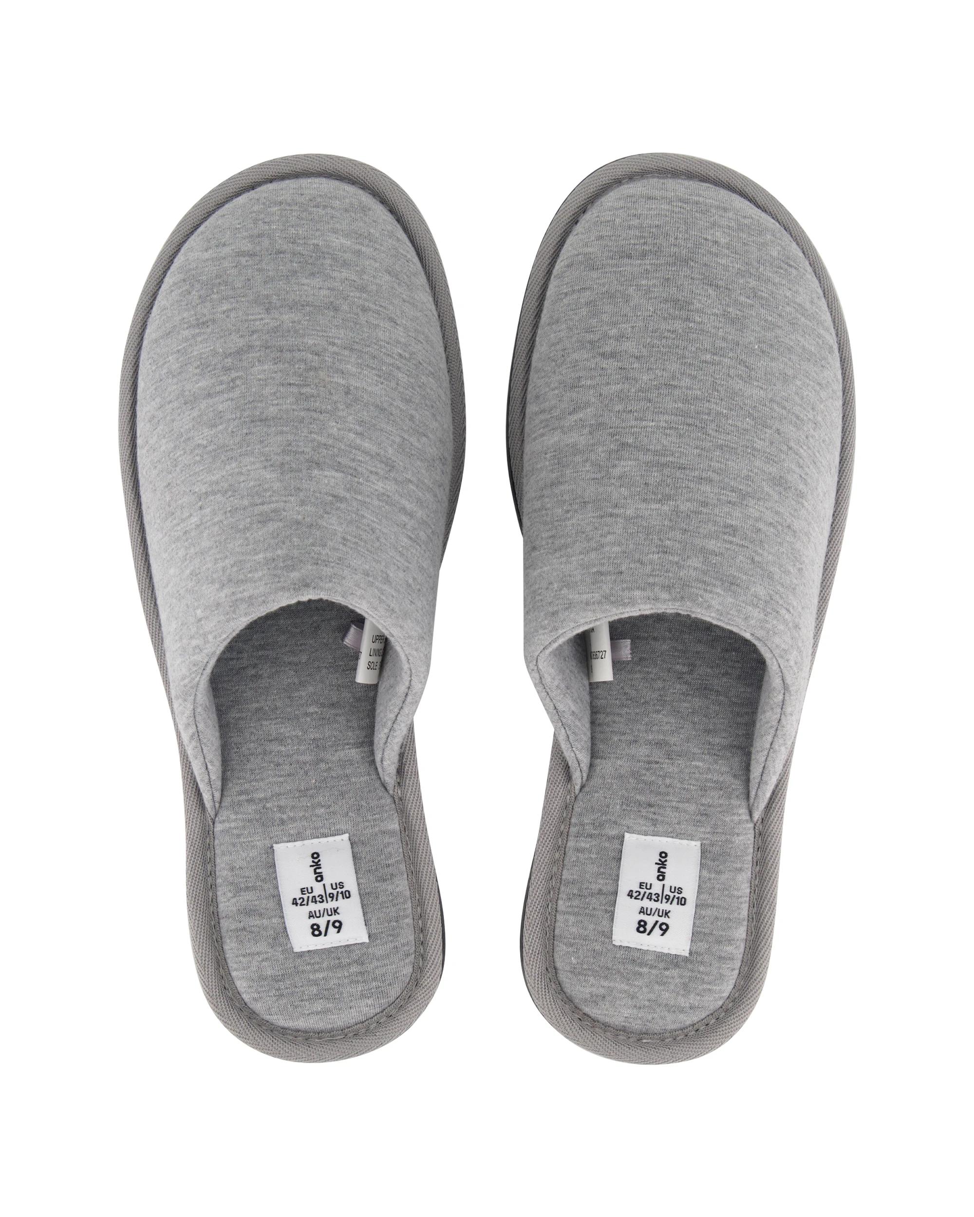 2 Windsor Slipper Scuffs LIGHT GREY, 2 of 3