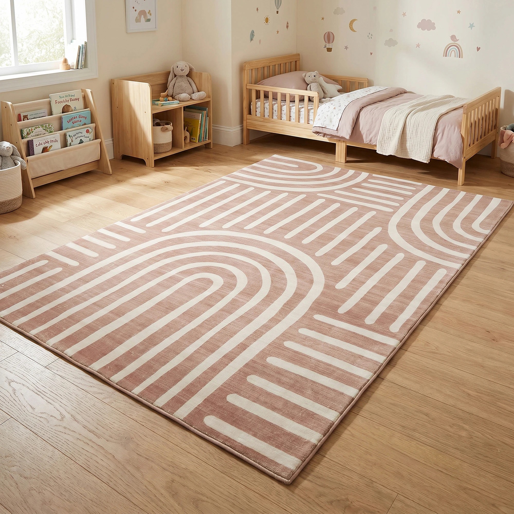 2 Common Ground Rugs Kumo Comfort Mat Taya 220x150cm - Medium Soft Memory Foam Rug - Brown, 2 of 8