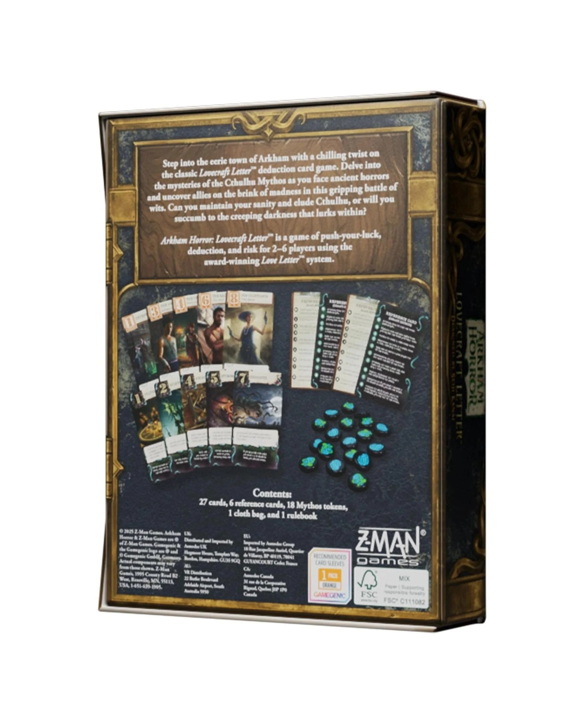 3 Arkham Horror Lovecraft Letter: A Love Letter Card Game, 3 of 7