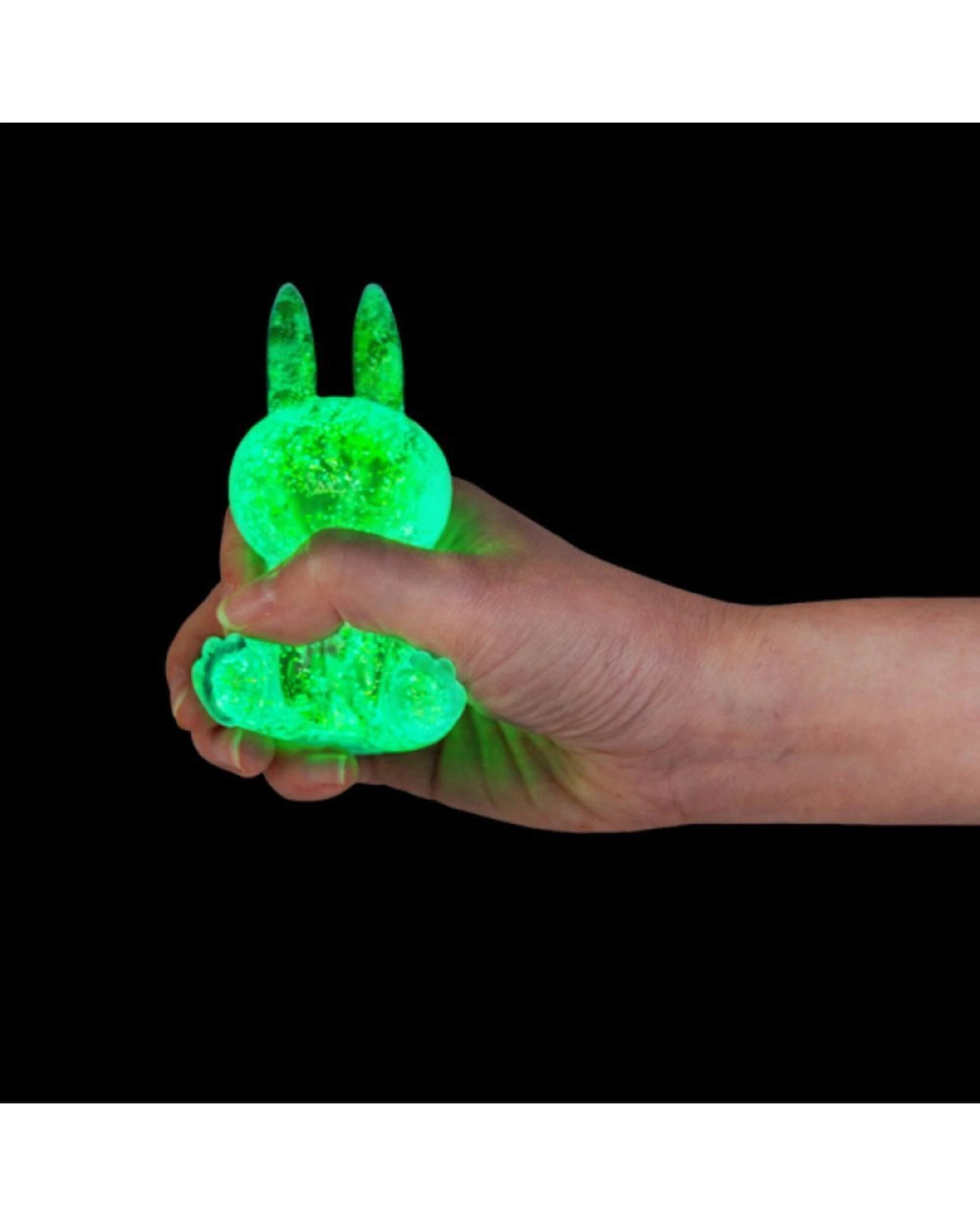 2 Smooshos Super Squeeze Glow in the Dark Rabbit Assortment, 2 of 2