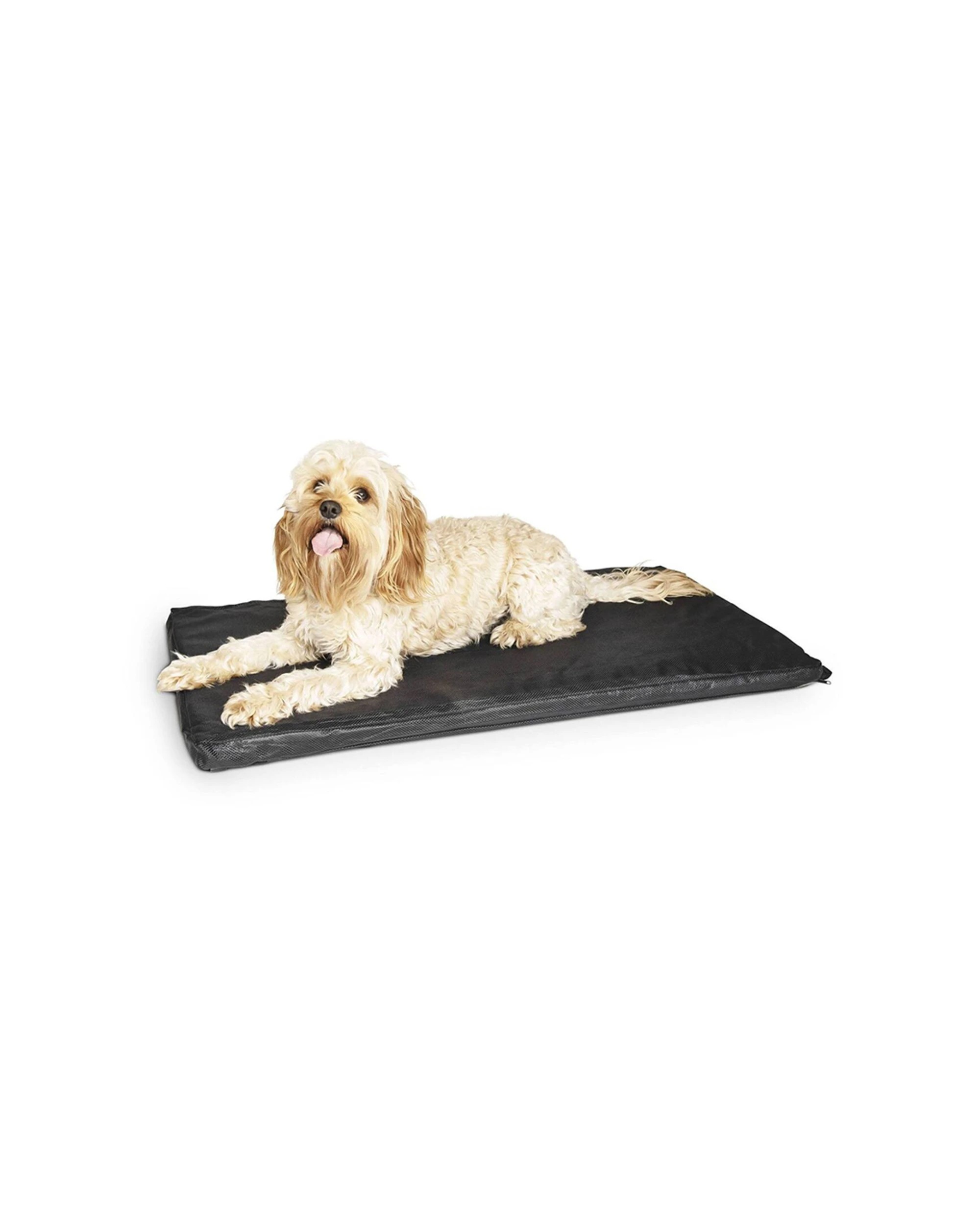 2 Superior Pet Goods Medium Mat Durable Kennel Portable Reversible Washable - Black, 2 of 3