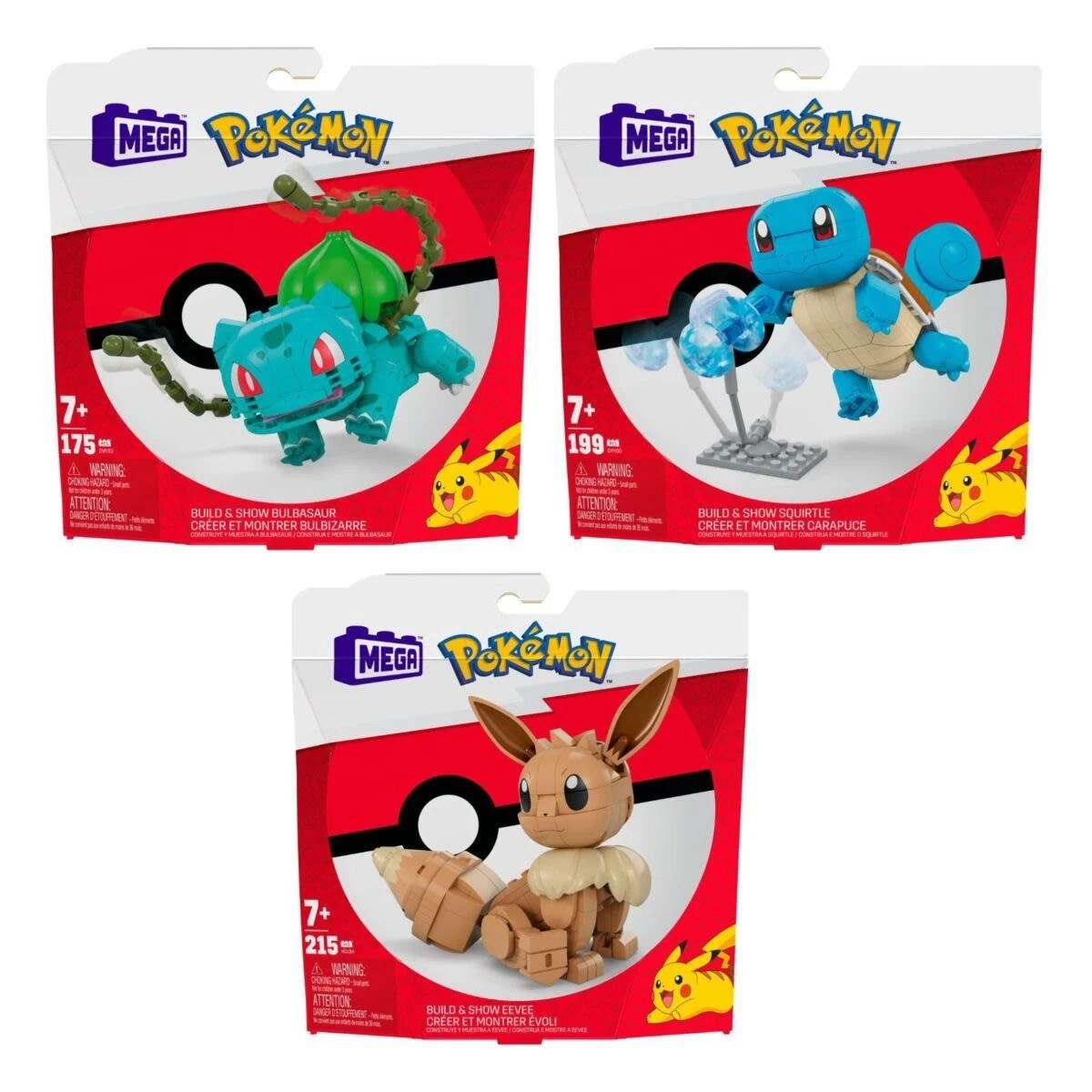 1 Mega Pokemon Build and Show Playset - Assorted, 1 of 4