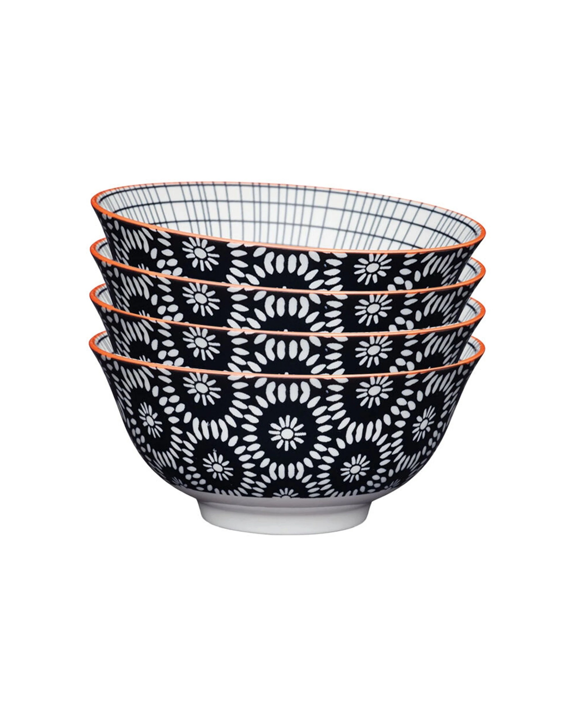 1 Mikasa 4pc Does It All Kitchen Glazed Bowl 15.7cm Durable Microwave Dishwasher Safe - Multi, 1 of 8