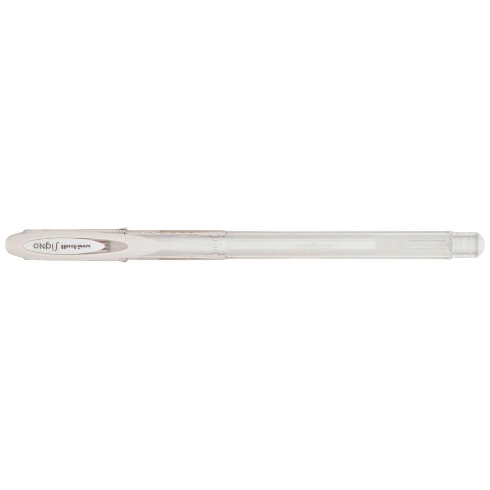 1 Uni-Ball Signo Fine Gel Pen Angelic White, 1 of 2