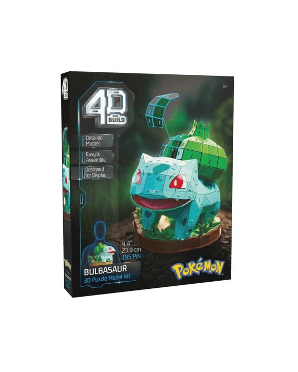 Pokemon 4D Build Bulbasaur 3D Puzzle Model Kit