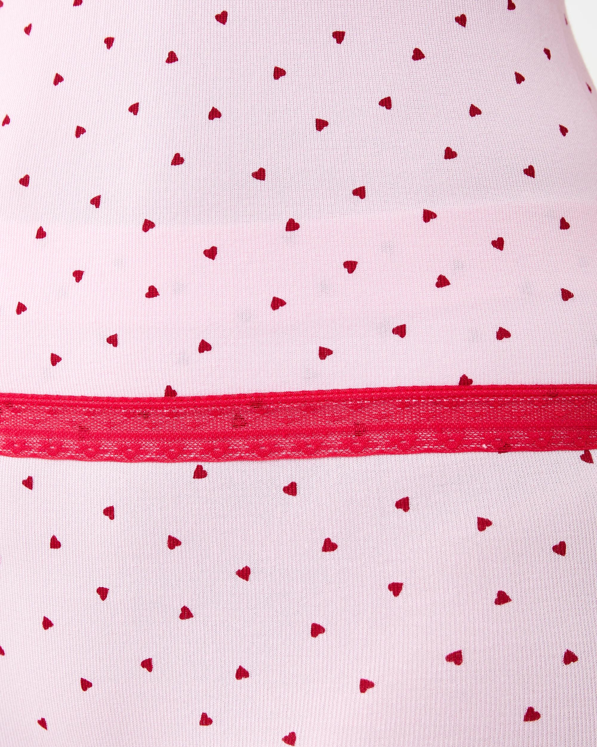 9 Seamfree Cami and Shorts Pyjama Set Pnk Heart, 9 of 11