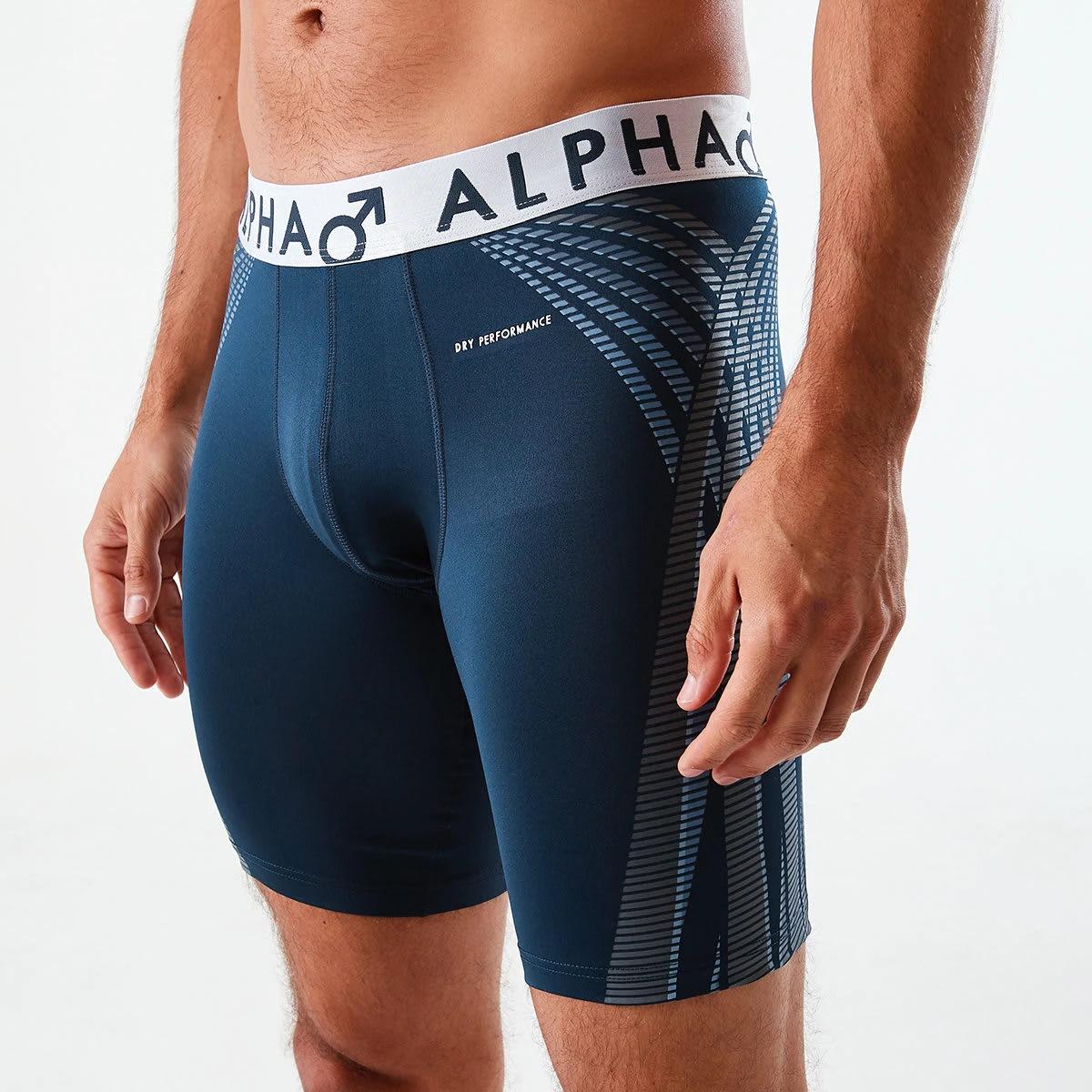 2 Placement Print Trunks NAVY FINE LINES, 2 of 6