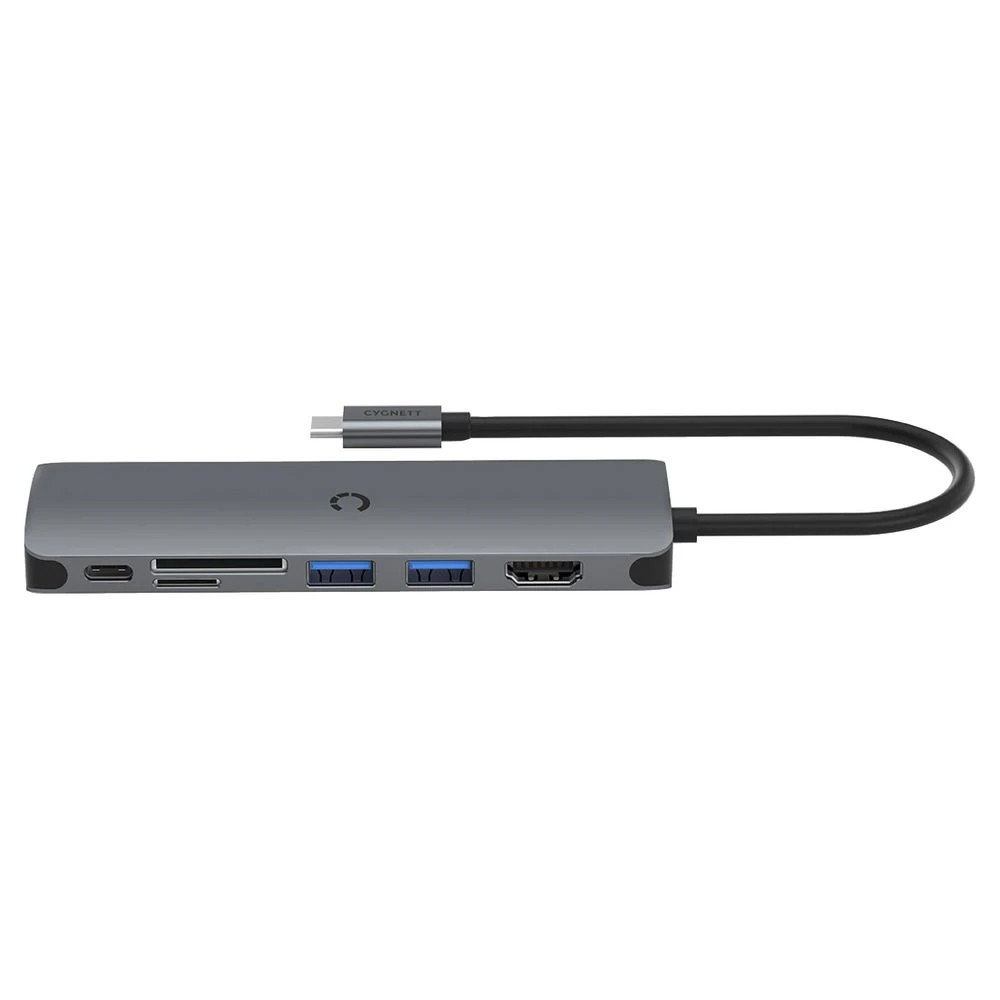 3 Cygnett Unite DeskMate USB-C Hub Silver, 3 of 4