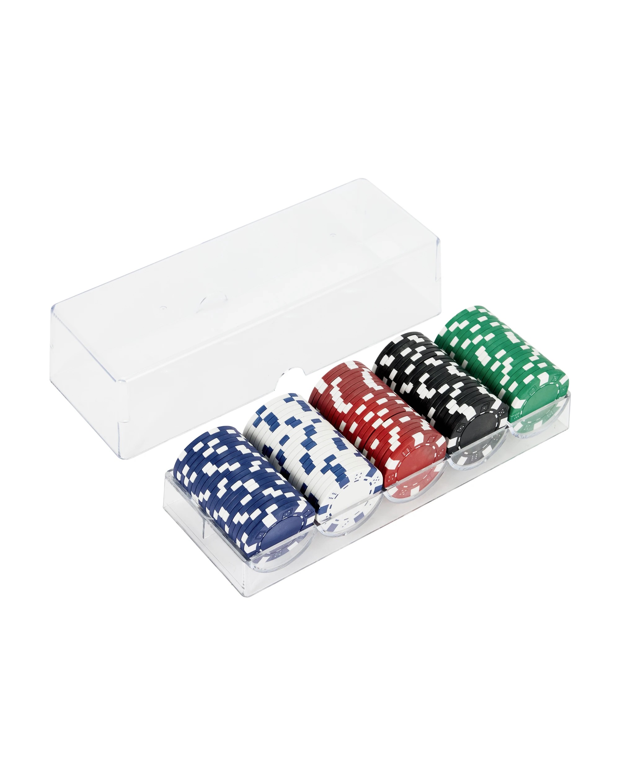 4 100 Piece Classic Games Poker Chips, 4 of 8