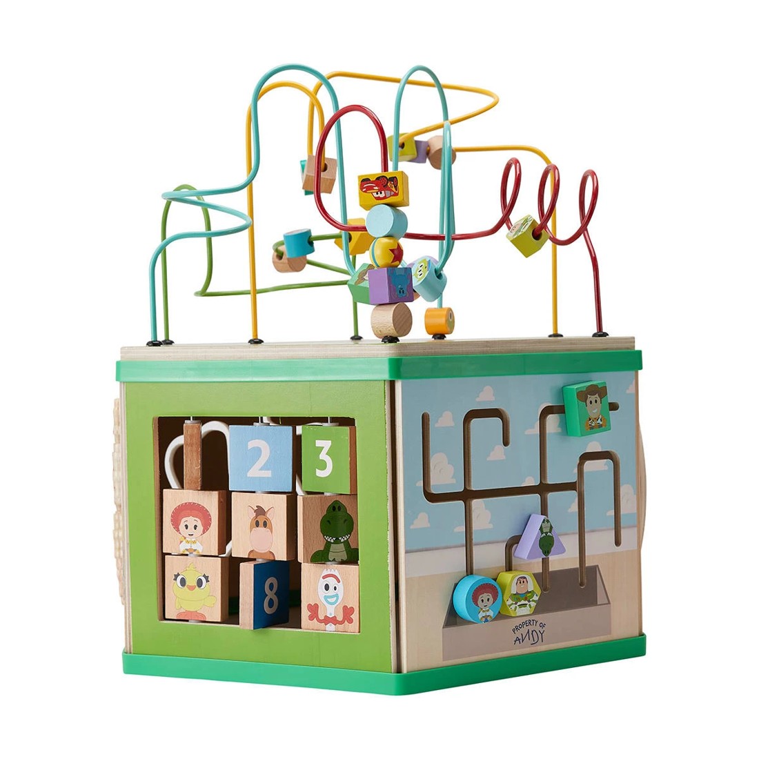 2 Disney Wooden Toys World of Pixar Activity Station, 2 of 10