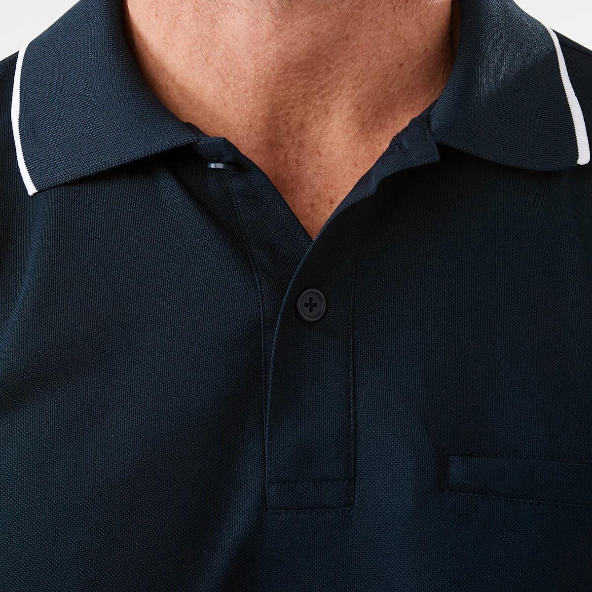 5 Workwear Short Sleeve Polo Shirt SKY CAPTAIN, 5 of 6