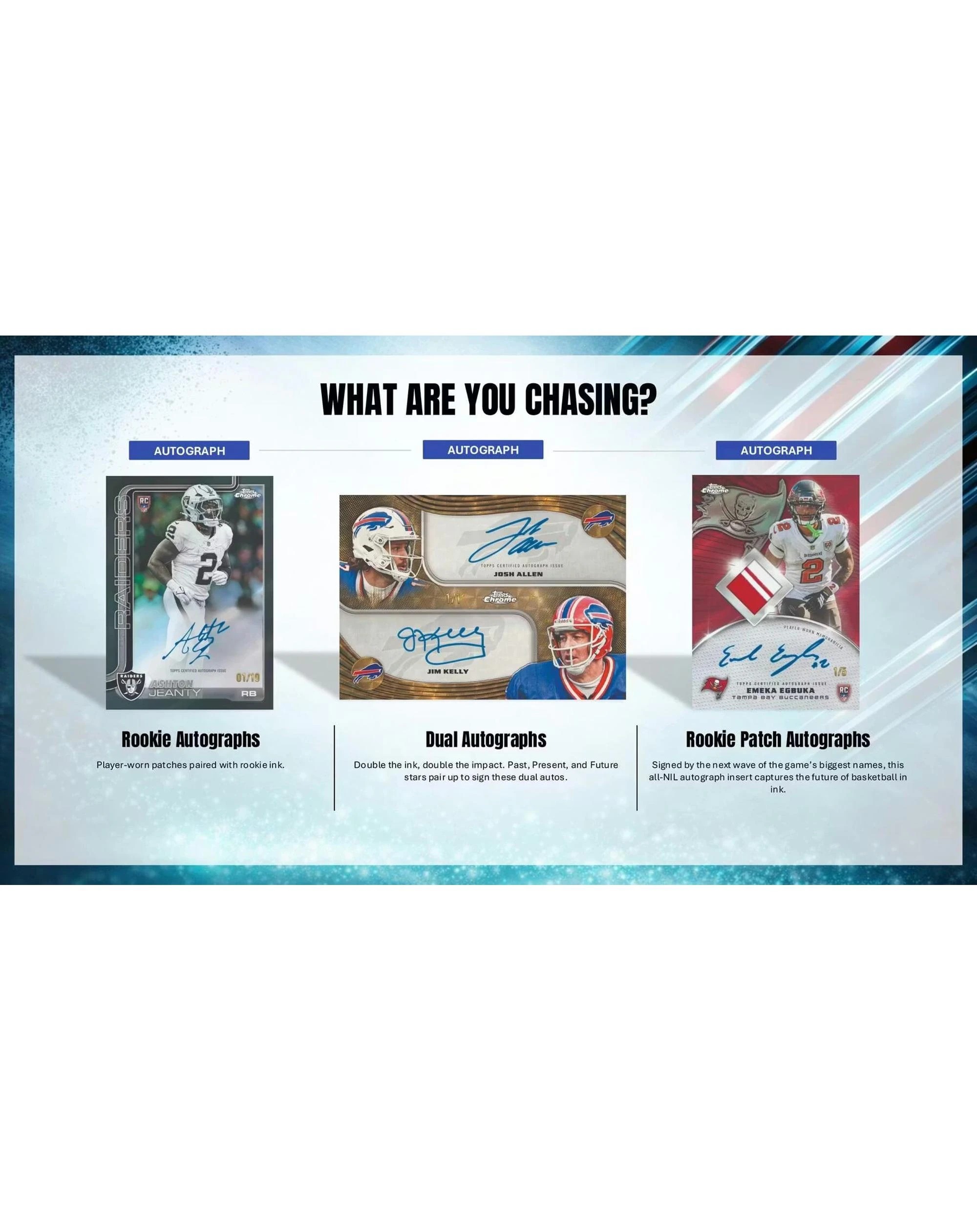 6 Topps 2025 Chrome NFL Football Blaster Box, 6 of 10