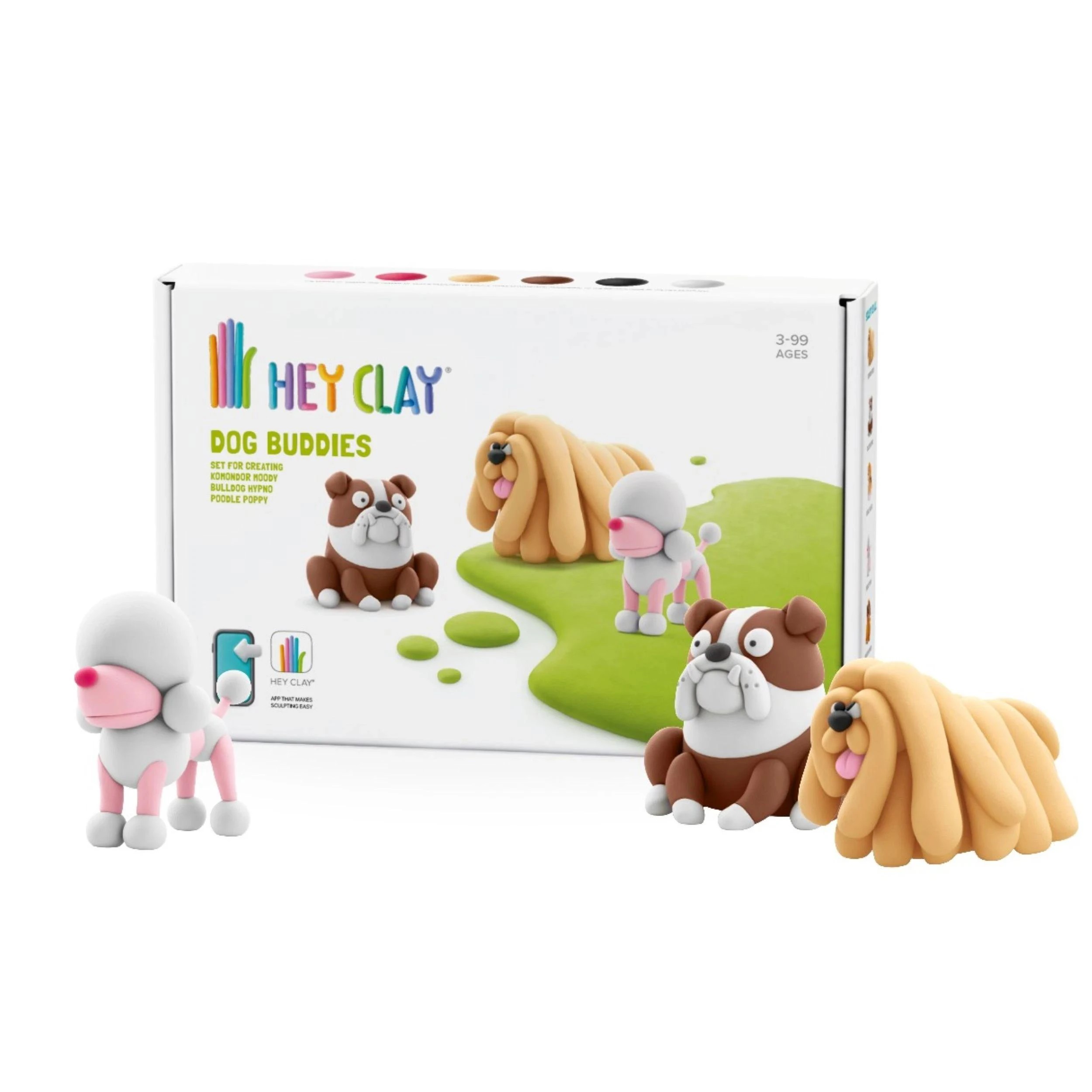 1 Hey Clay Dog Buddies - Multi, 1 of 7