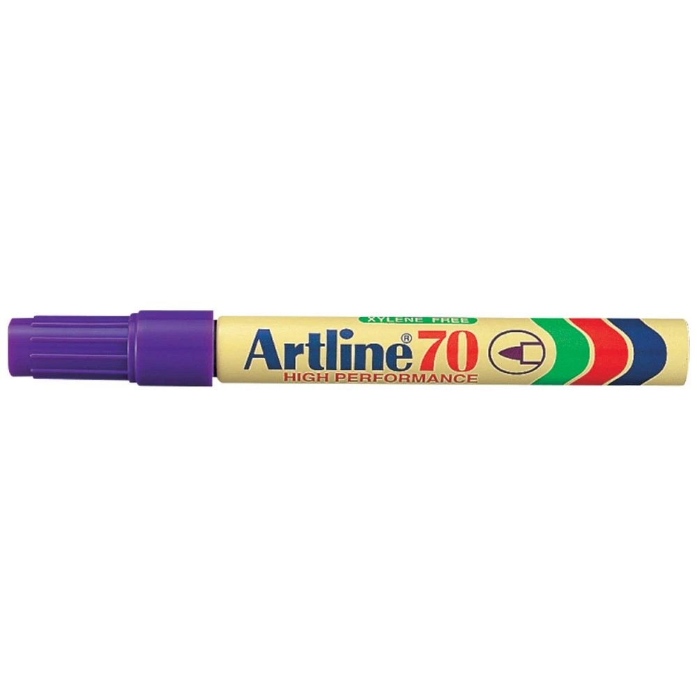 1 Artline 70 Permanent Marker Purple, 1 of 2