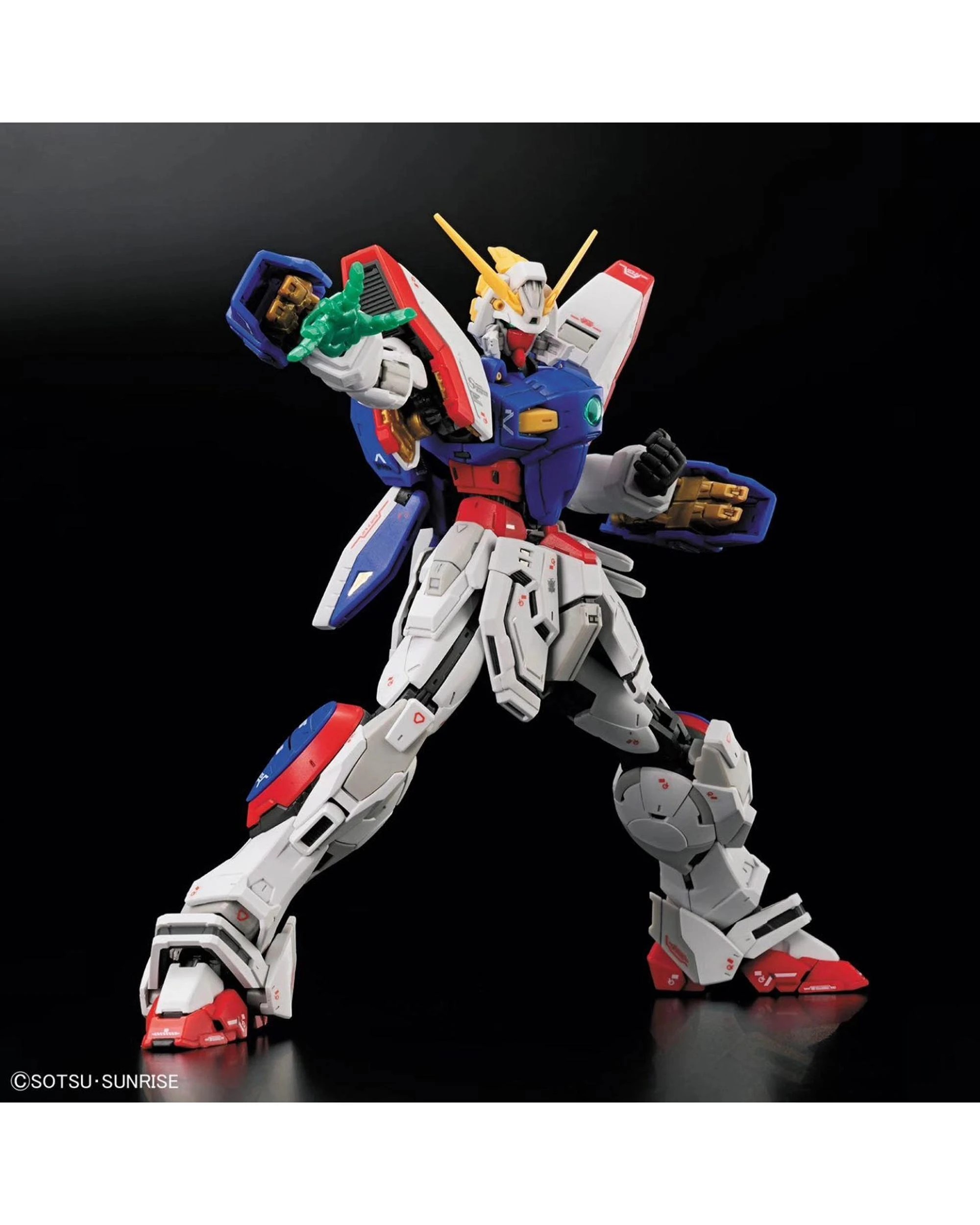 5 Bandai Gundam Real Grade Shining Gundam 1/144 Scale Model Kit, 5 of 10