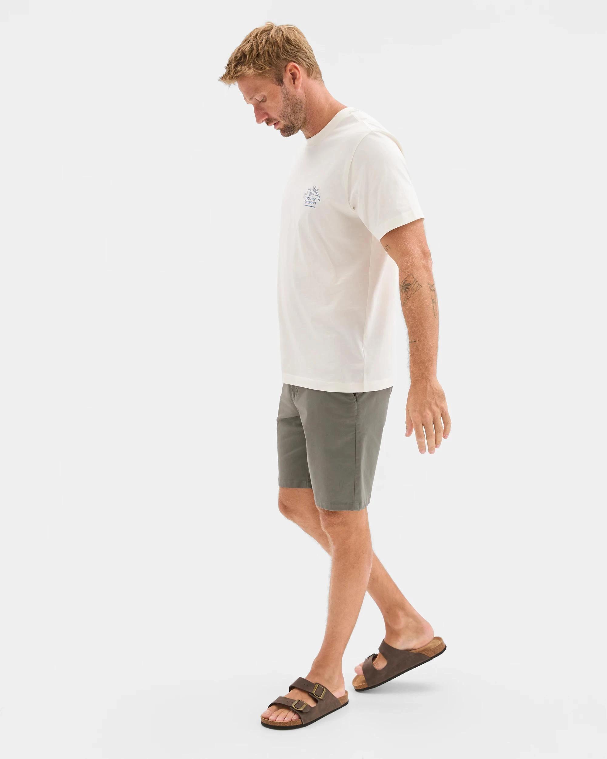 3 Target Man Australian Cotton Print T-Shirt VINTAGE WHITE, 3 of 5