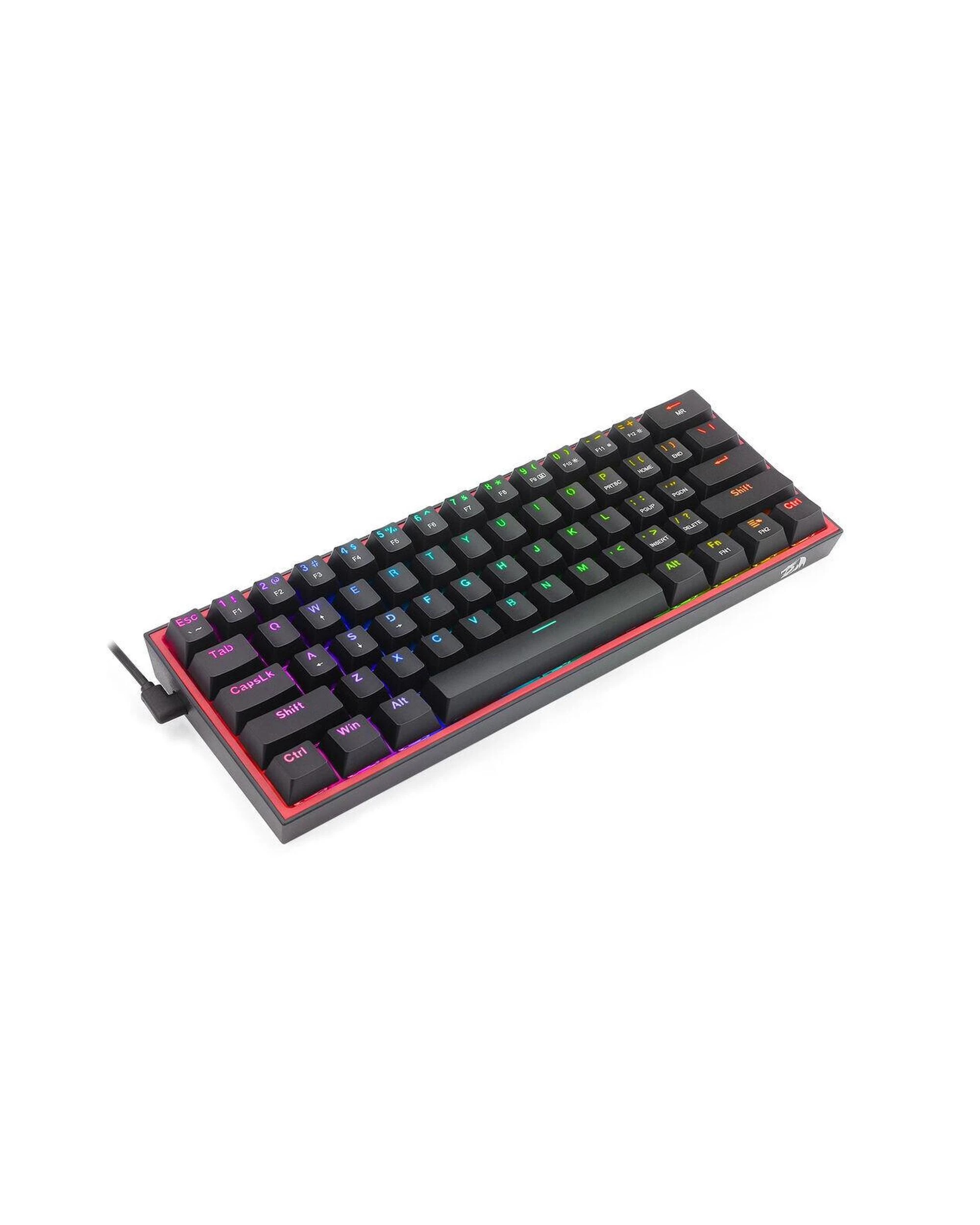 6 Redragon K617RGB Fizz Black 60% Wired Mechanical Gaming Keyboard, 6 of 10