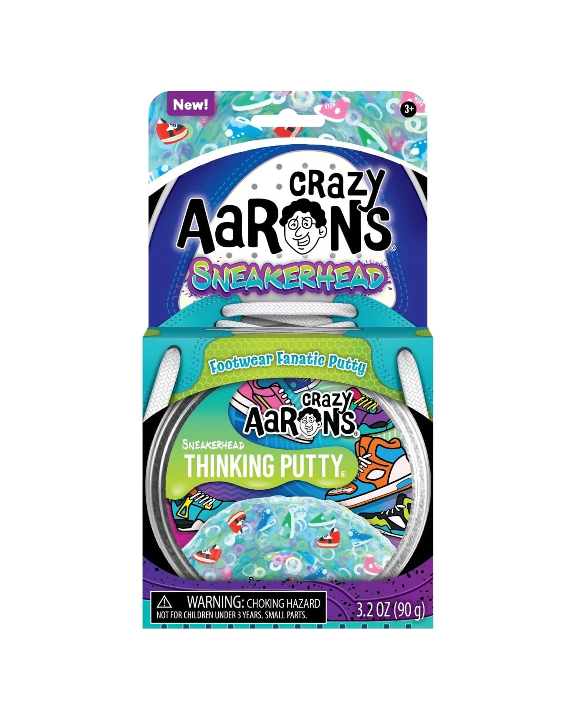 1 Crazy Aaron's Thinking Putty Trendsetters Sneakerhead 4 inch Tin, 1 of 1