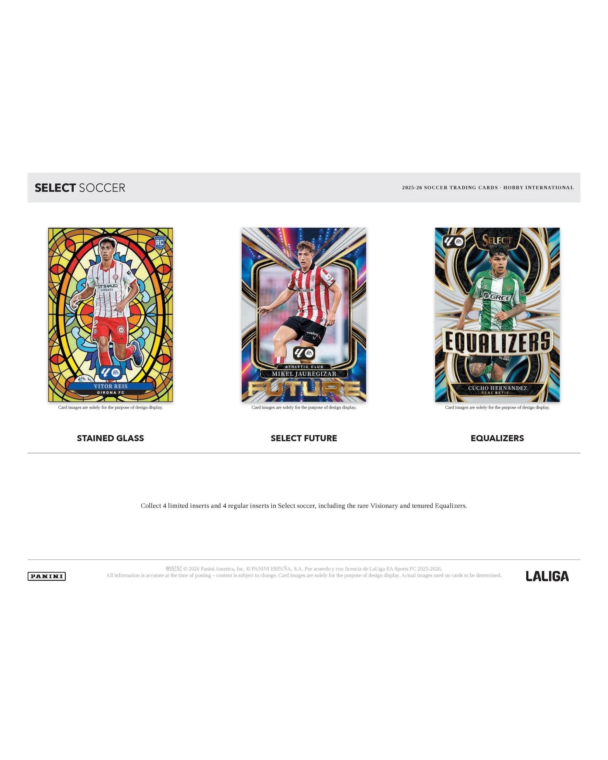 4 Panini Select 2025/2026 La Liga Soccer International Hobby Pack, 4 of 7