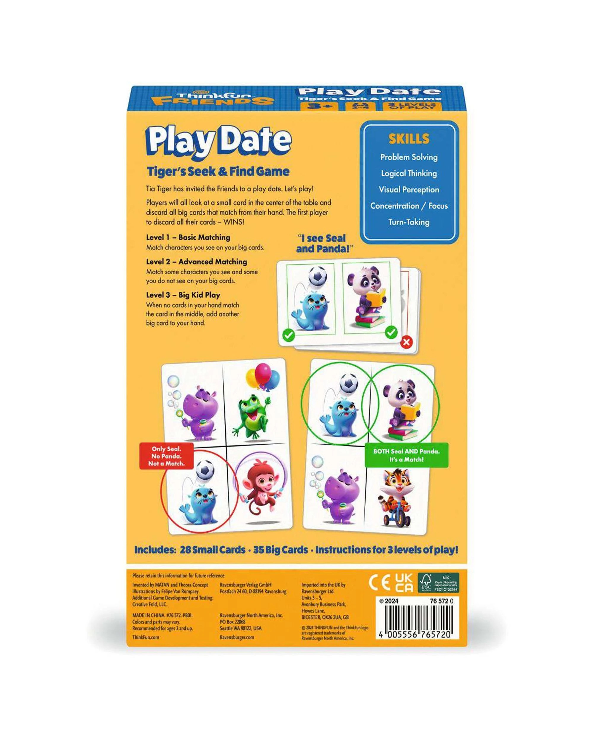 4 ThinkFun Friends: Play Date Puzzle Game, 4 of 4